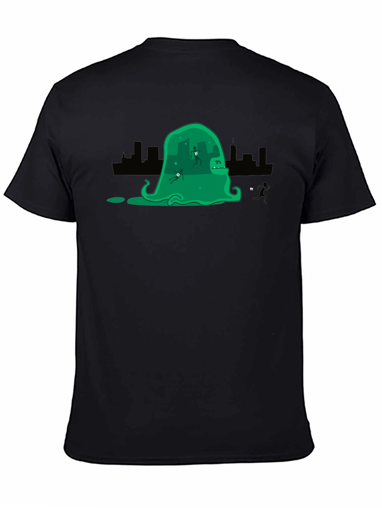 Monster Slime Black T-Shirt