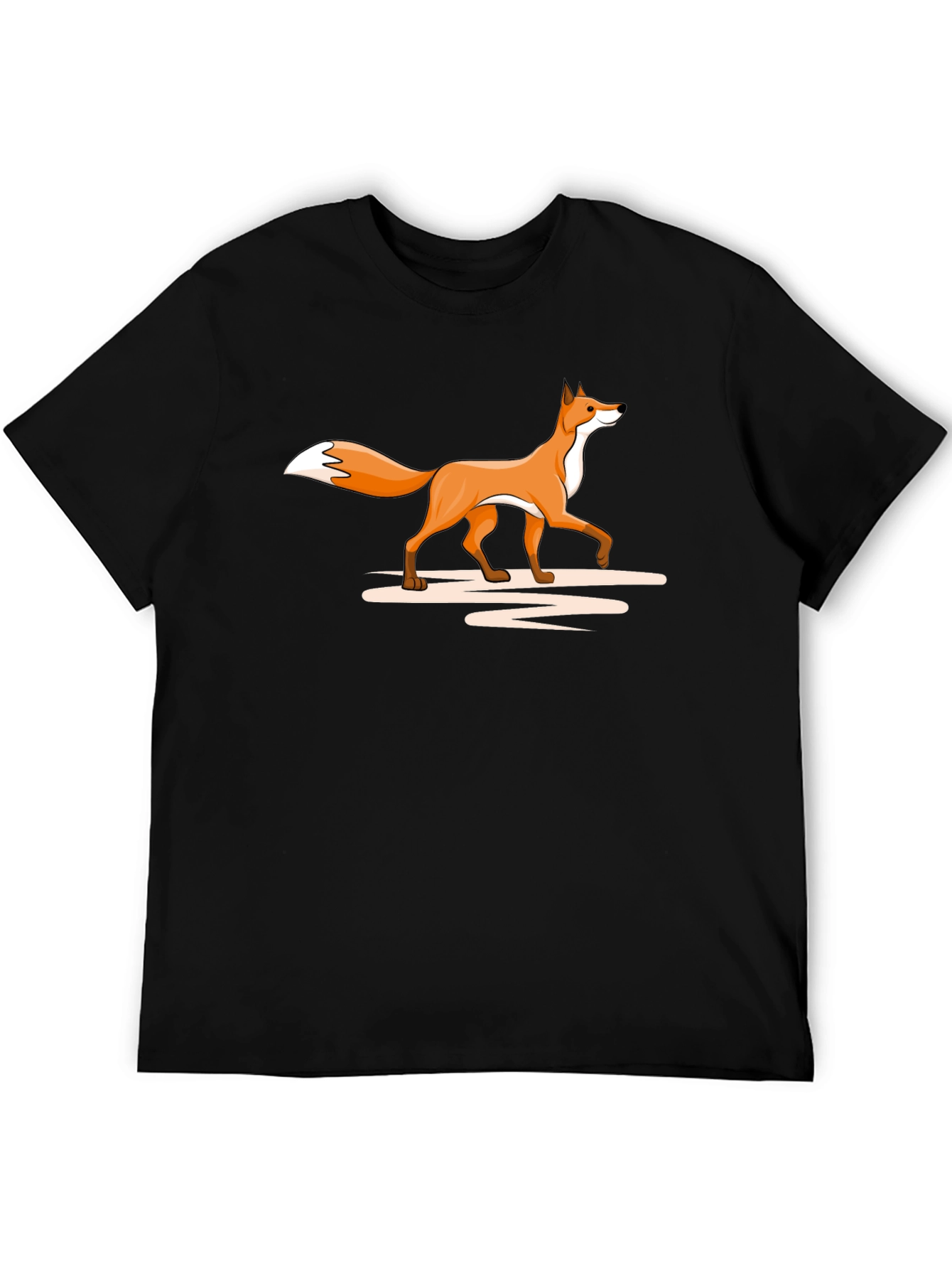 Fox Graphic Black T-Shirt