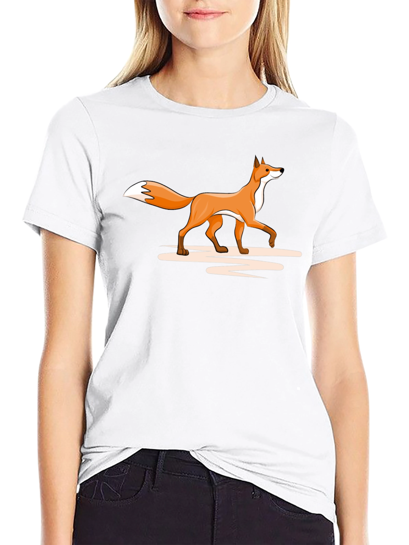 Fox Graphic Black T-Shirt