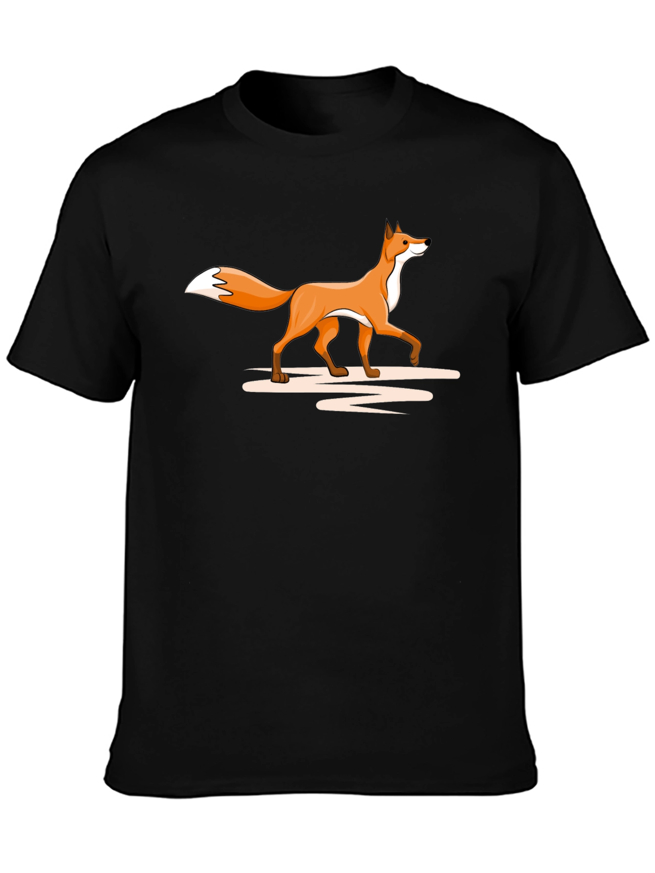 Fox Graphic Black T-Shirt