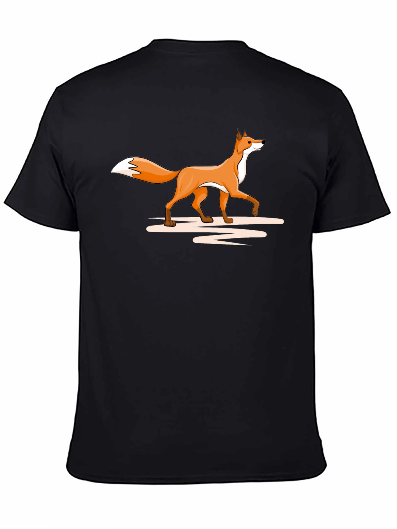 Fox Graphic Black T-Shirt
