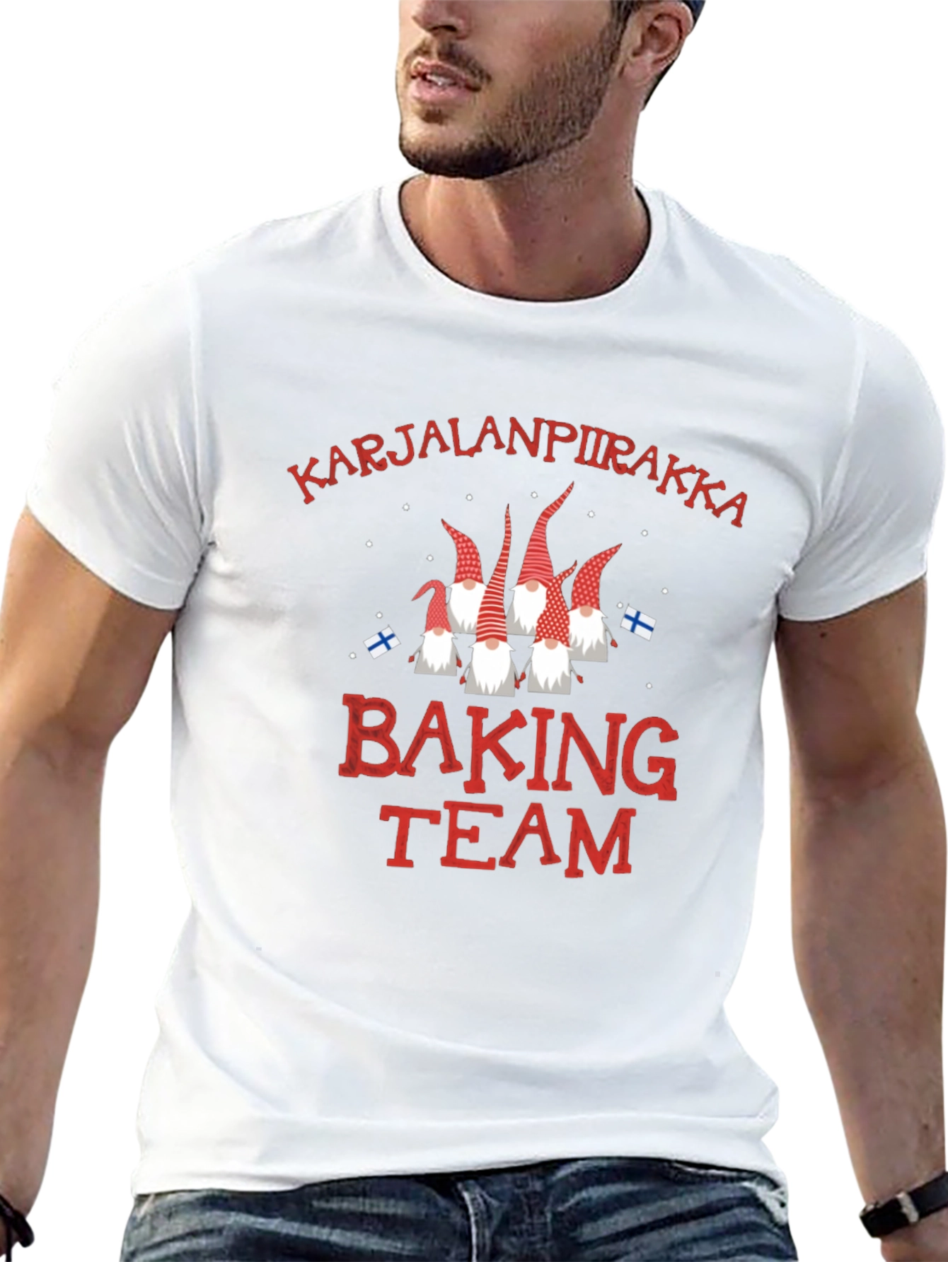 Karjalanpiirakka Baking Team T-Shirt