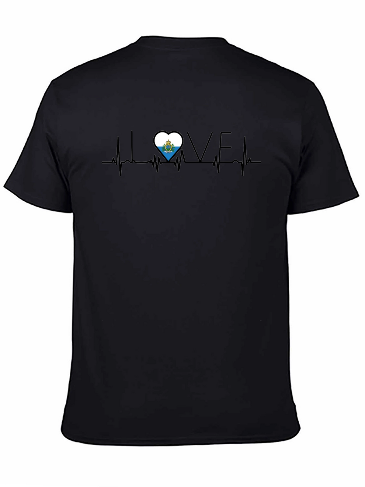 I Love San Marino Heartbeat T-Shirt