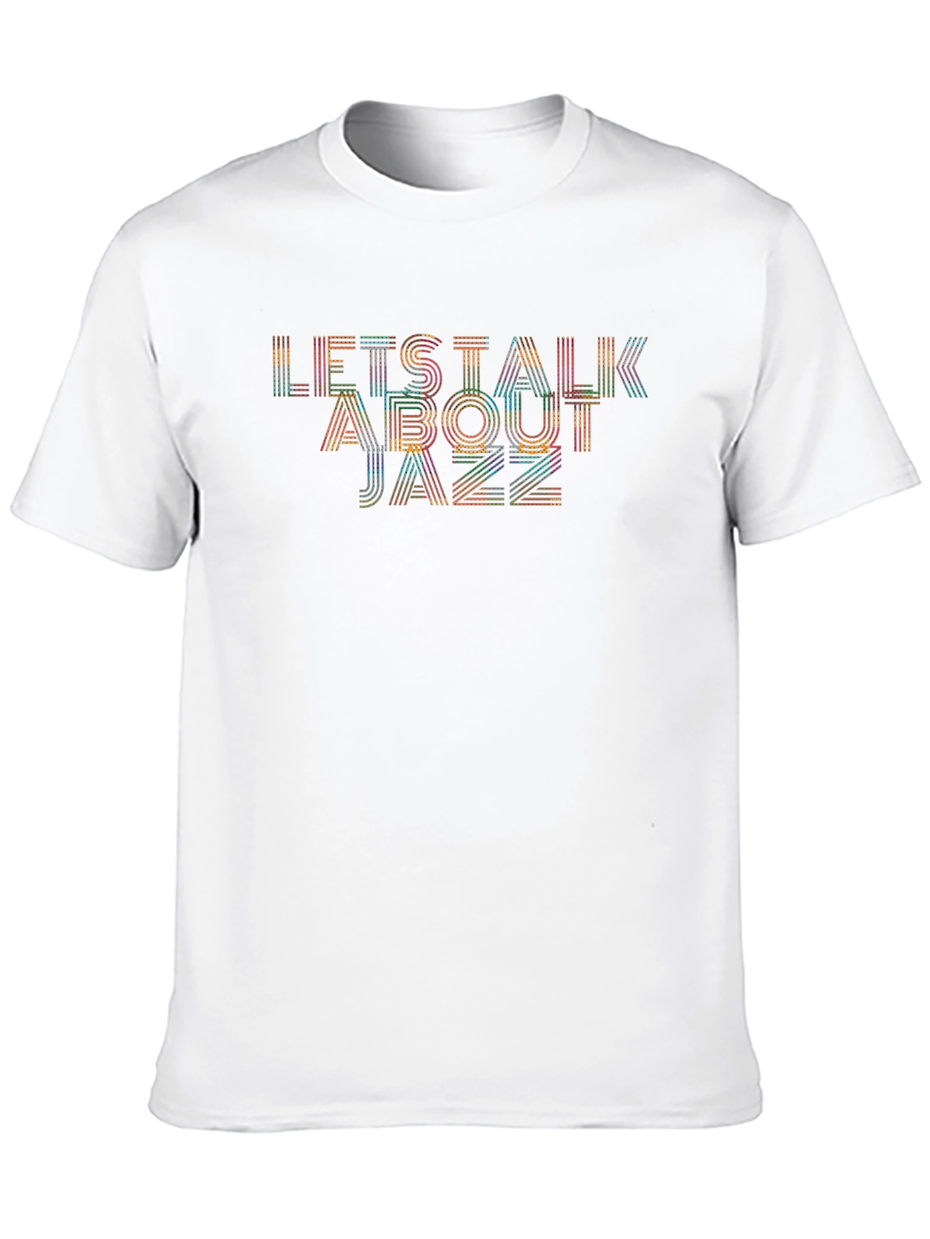 Lets Talk About Jazz Graphic Tee - Black