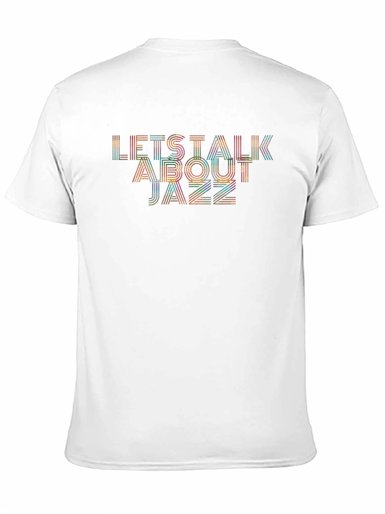 Lets Talk About Jazz Graphic Tee - Black