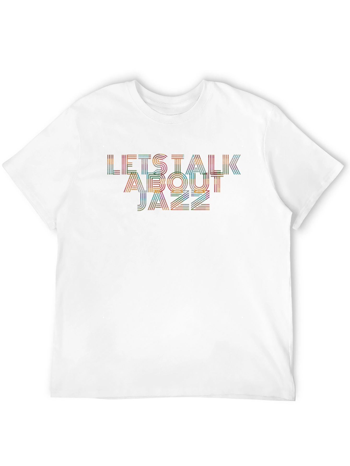 Lets Talk About Jazz Graphic Tee - Black
