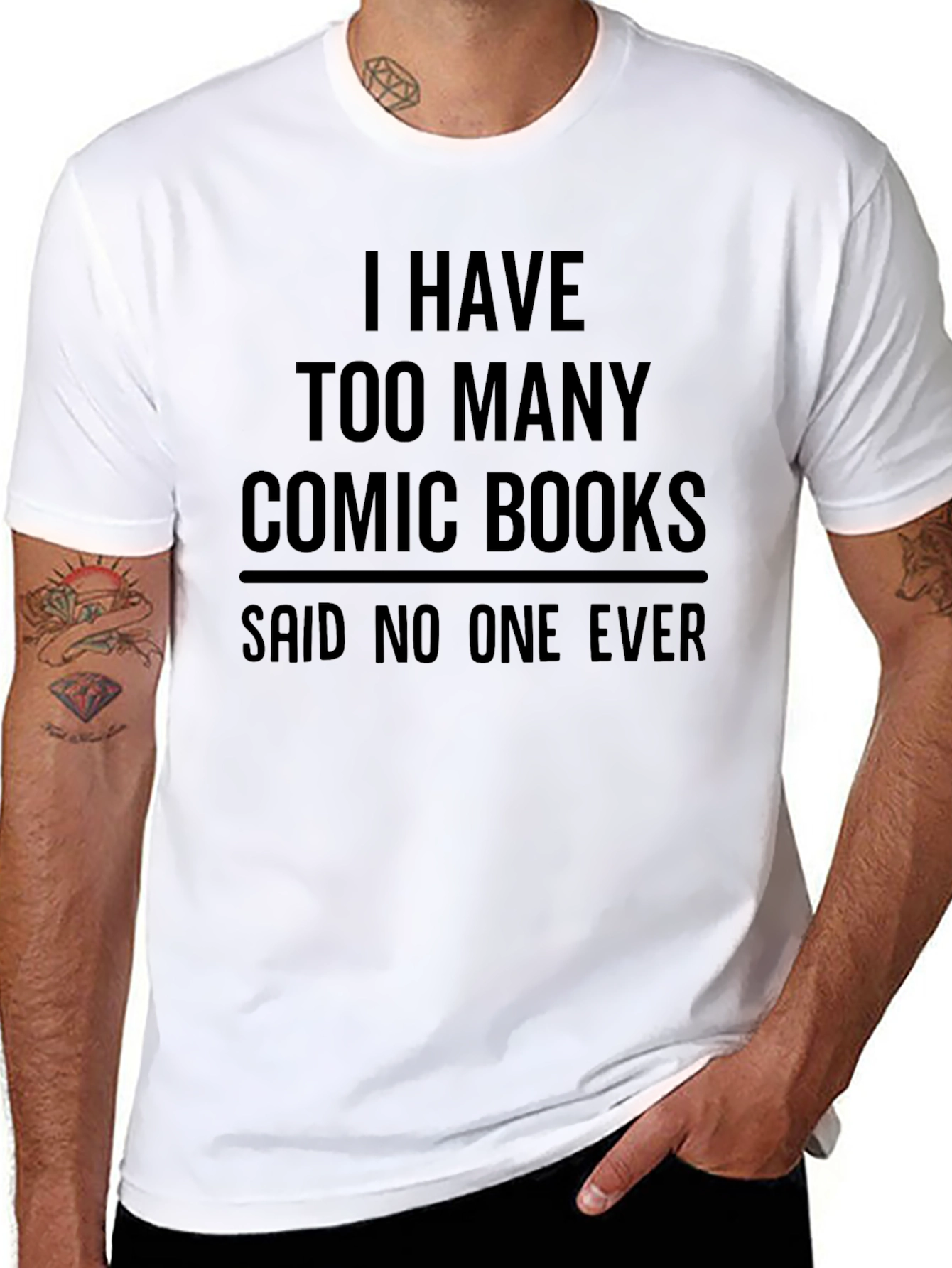 Comic Book Lover T-Shirt - Too Many Funny Tee