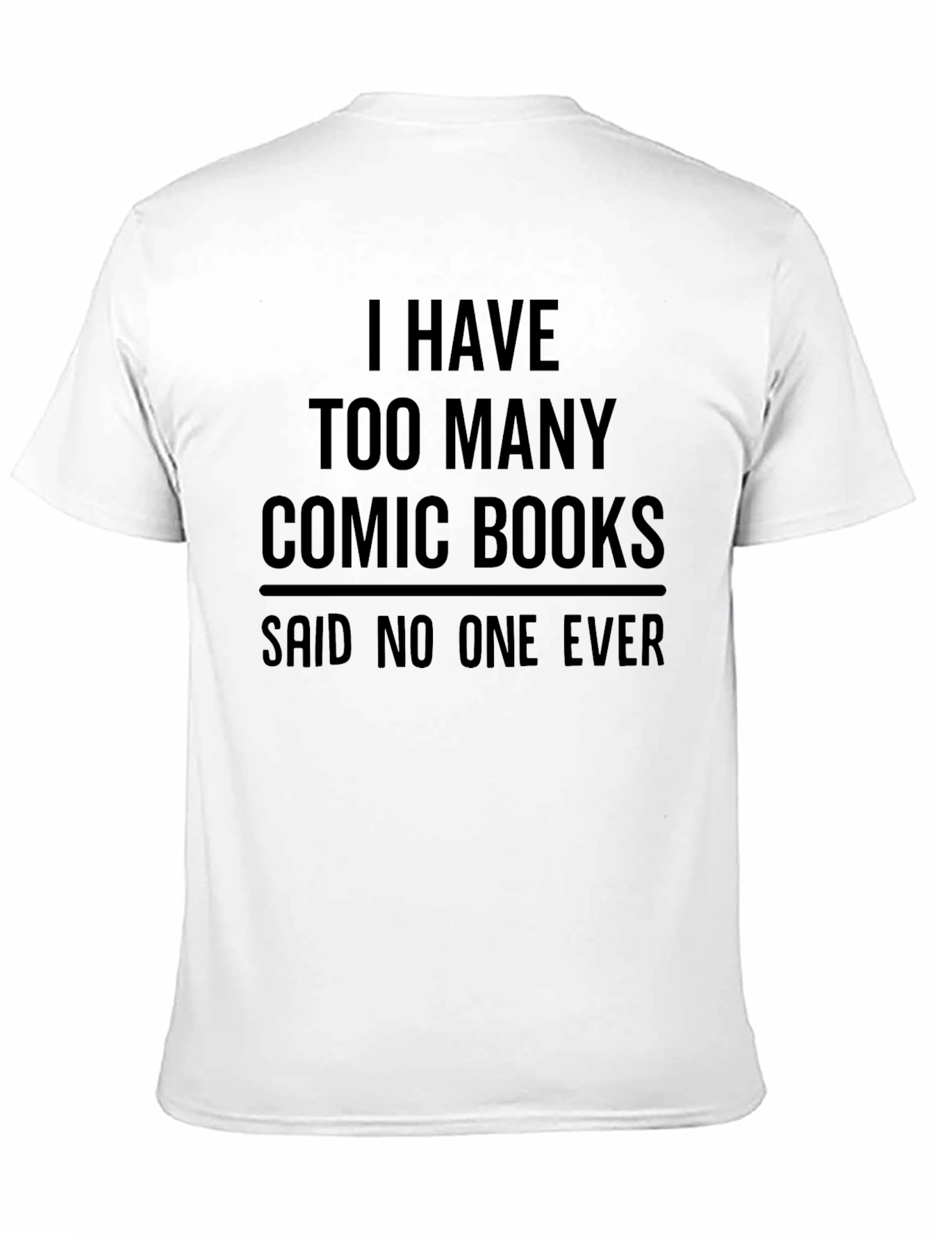 Comic Book Lover T-Shirt - Too Many Funny Tee