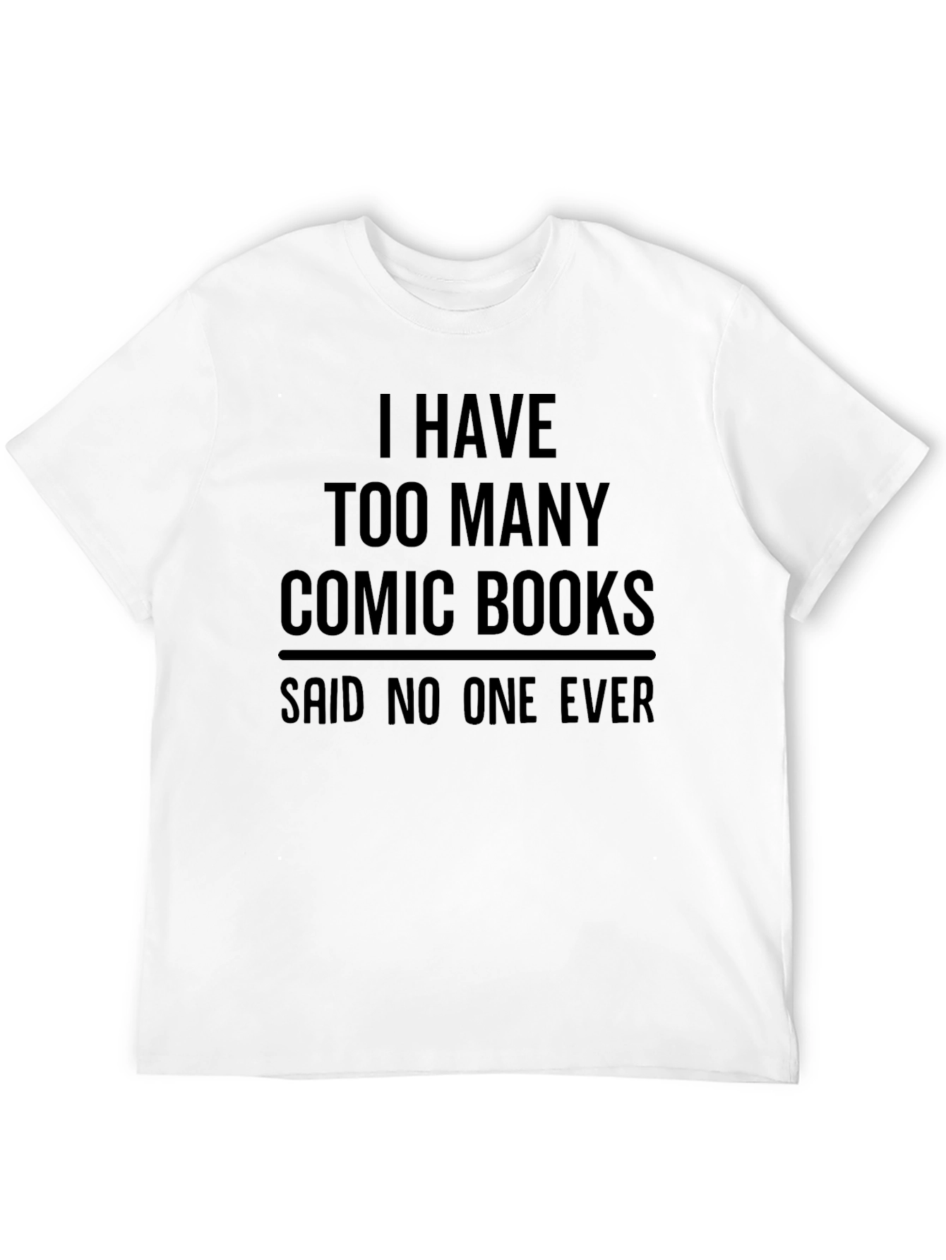 Comic Book Lover T-Shirt - Too Many Funny Tee