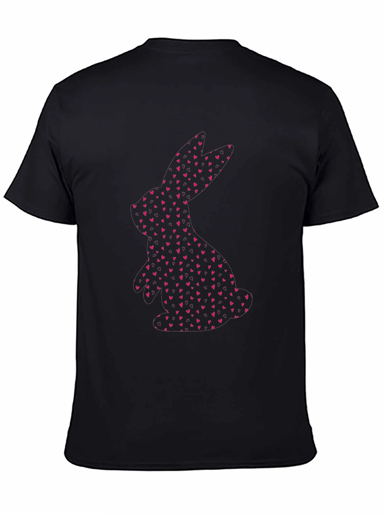 Heart Bunny Tee - Cute Graphic T-Shirt