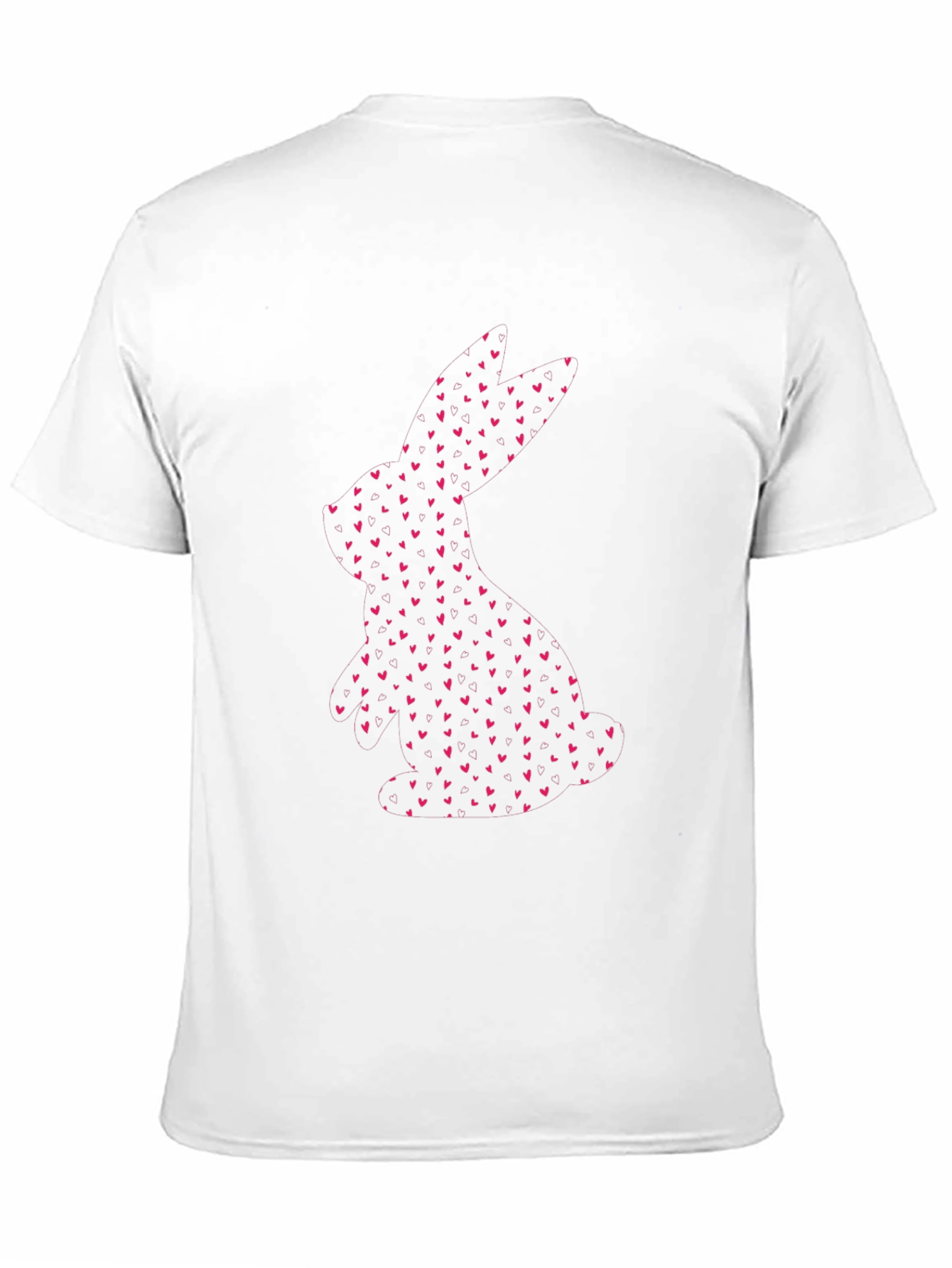 Heart Bunny Tee - Cute Graphic T-Shirt