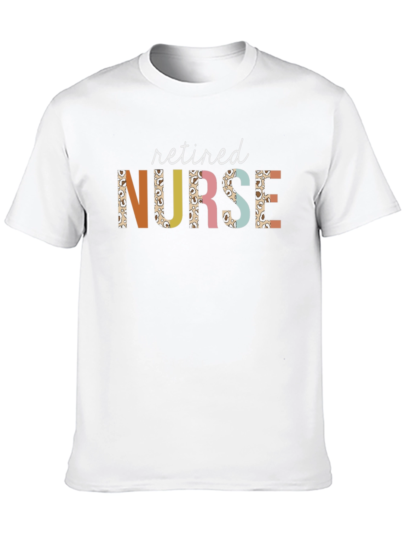 Retired Nurse Graphic T-Shirt - Black