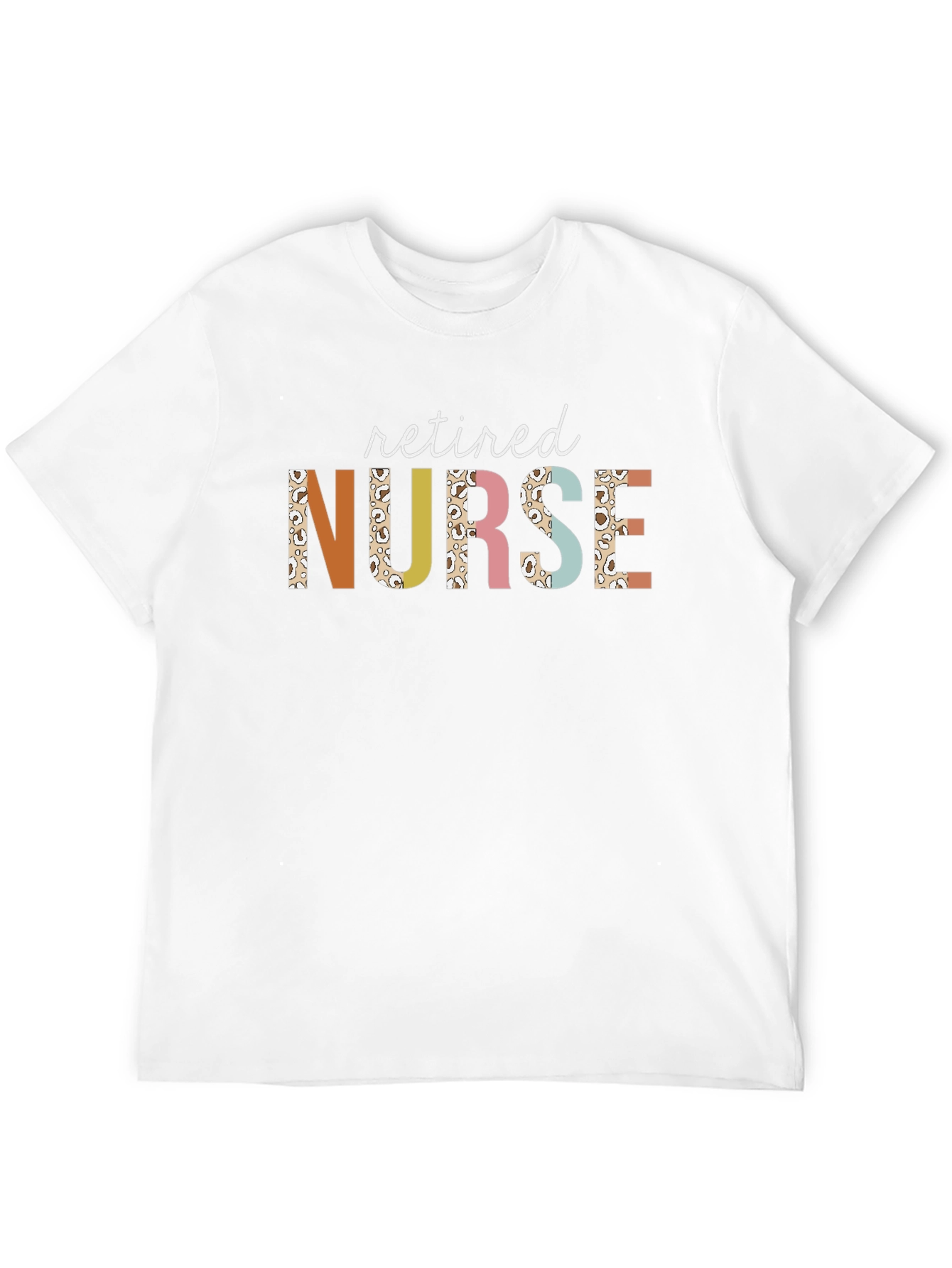 Retired Nurse Graphic T-Shirt - Black