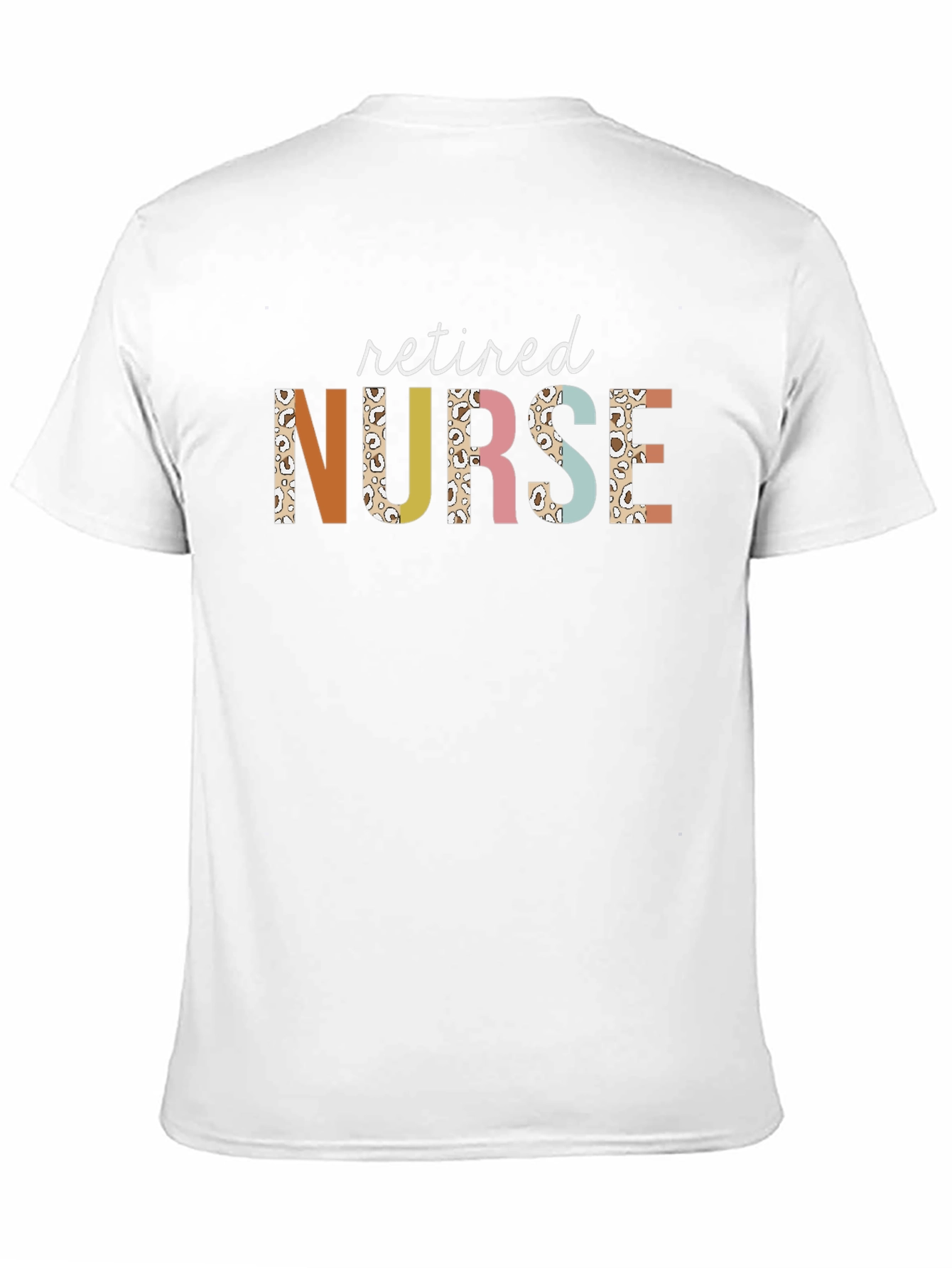 Retired Nurse Graphic T-Shirt - Black