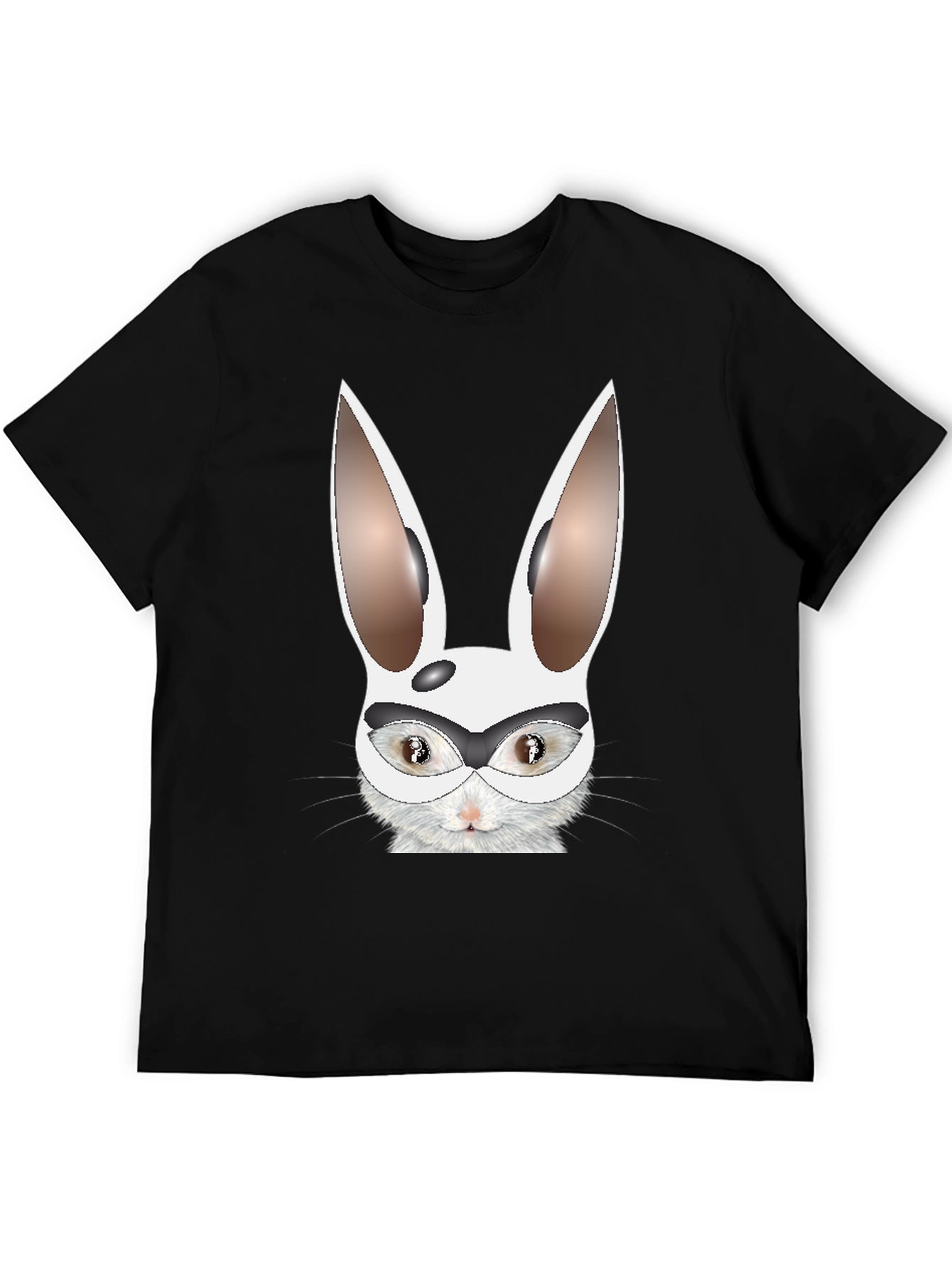 Funny Rabbit Mask T-Shirt - Unisex