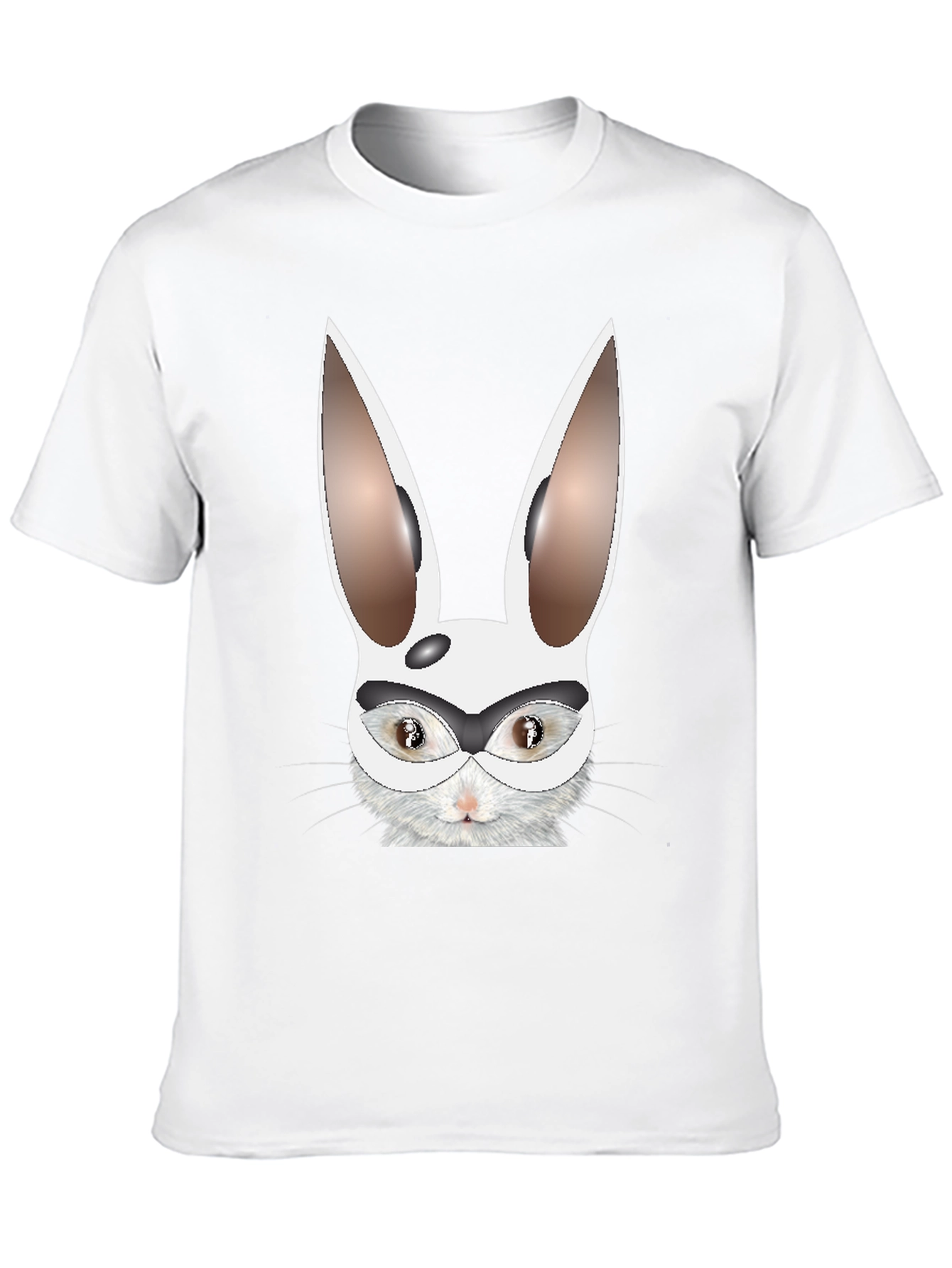 Funny Rabbit Mask T-Shirt - Unisex