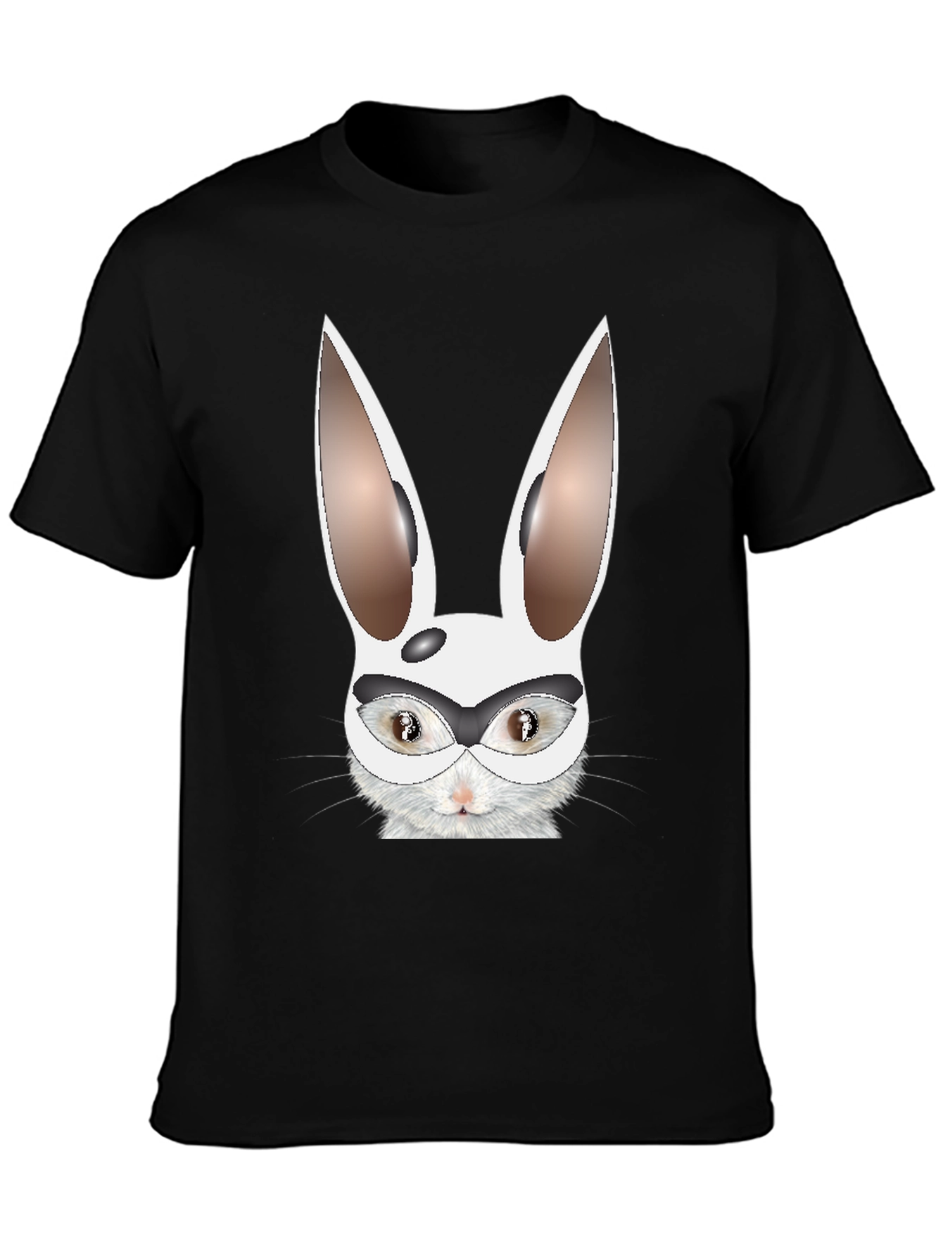 Funny Rabbit Mask T-Shirt - Unisex
