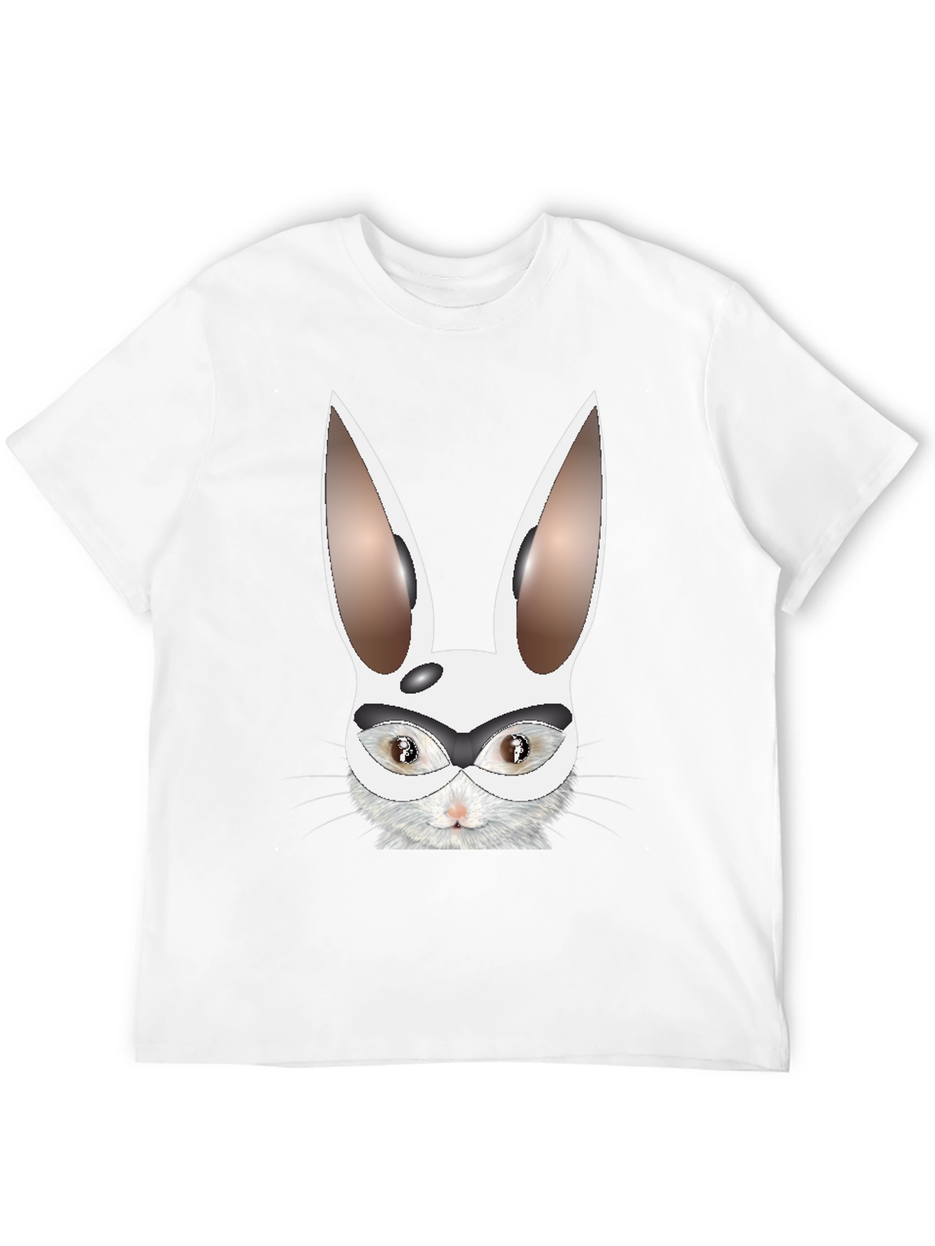 Funny Rabbit Mask T-Shirt - Unisex