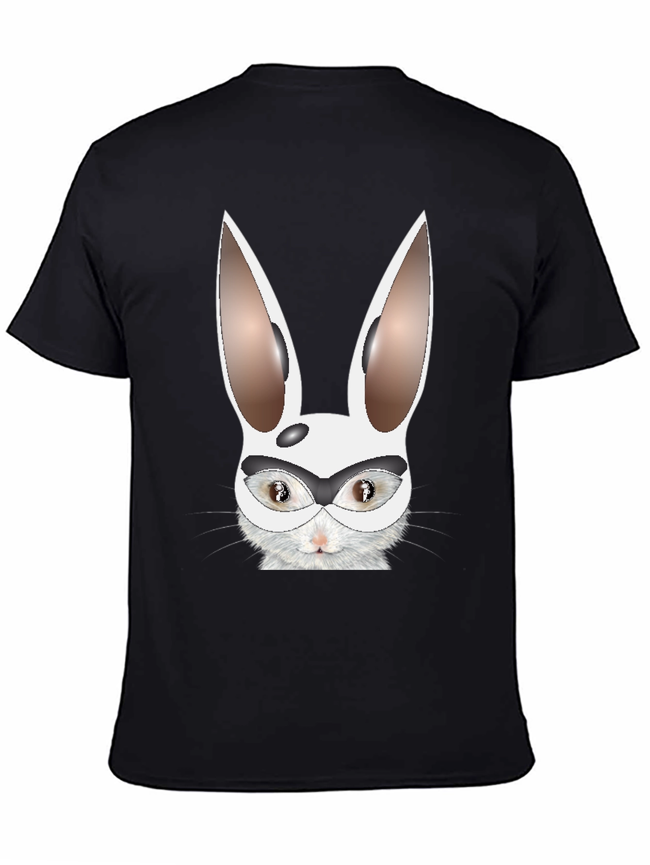 Funny Rabbit Mask T-Shirt - Unisex