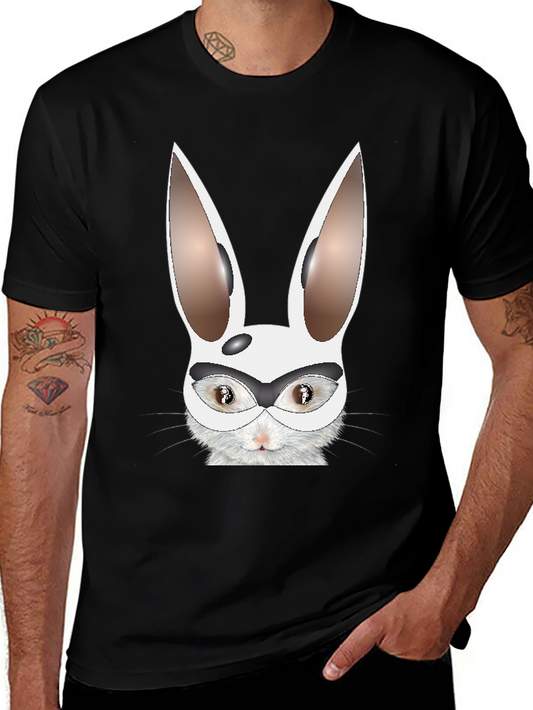 Funny Rabbit Mask T-Shirt - Unisex