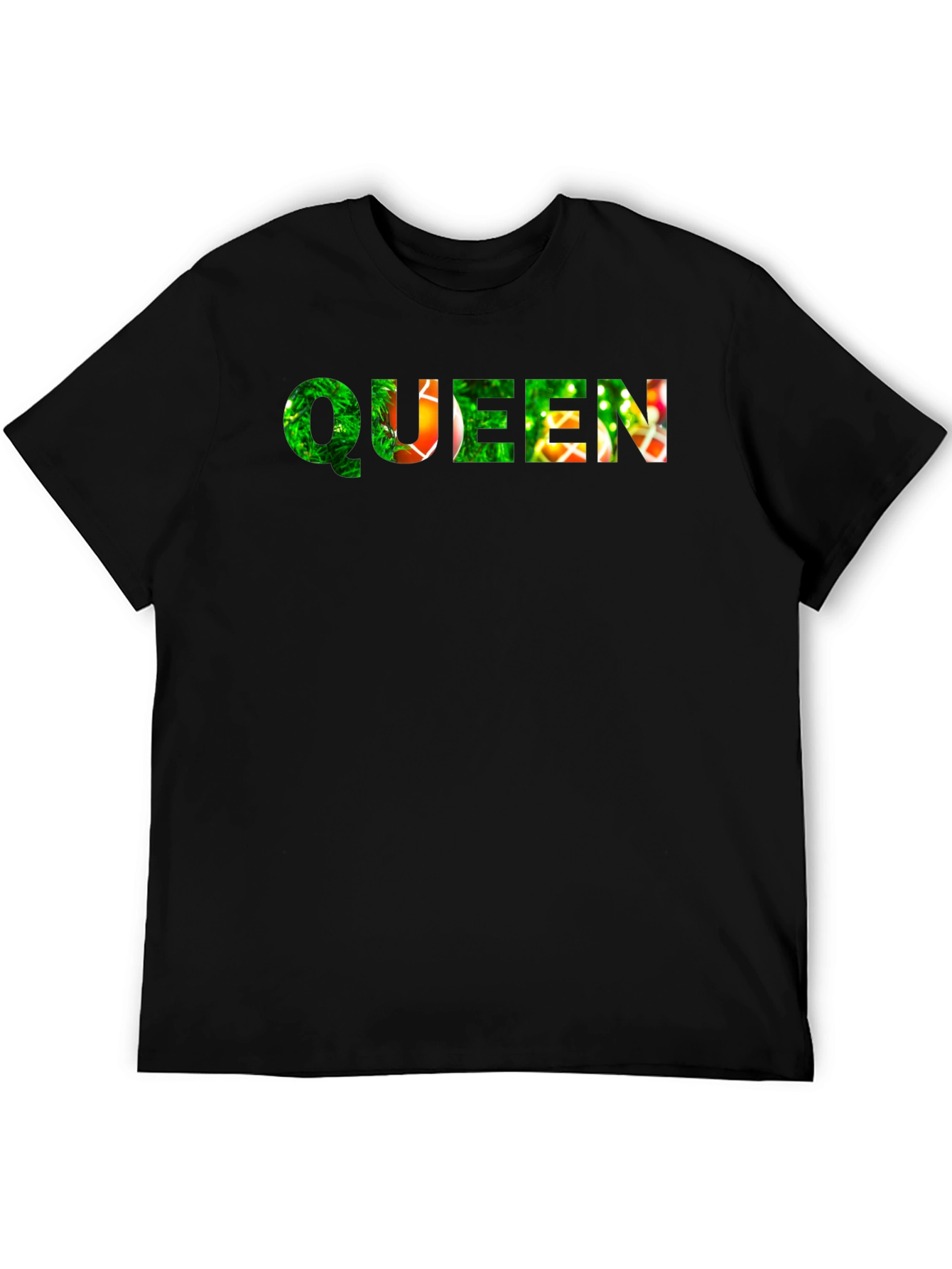 Queen Christmas Tree Fill T-Shirt