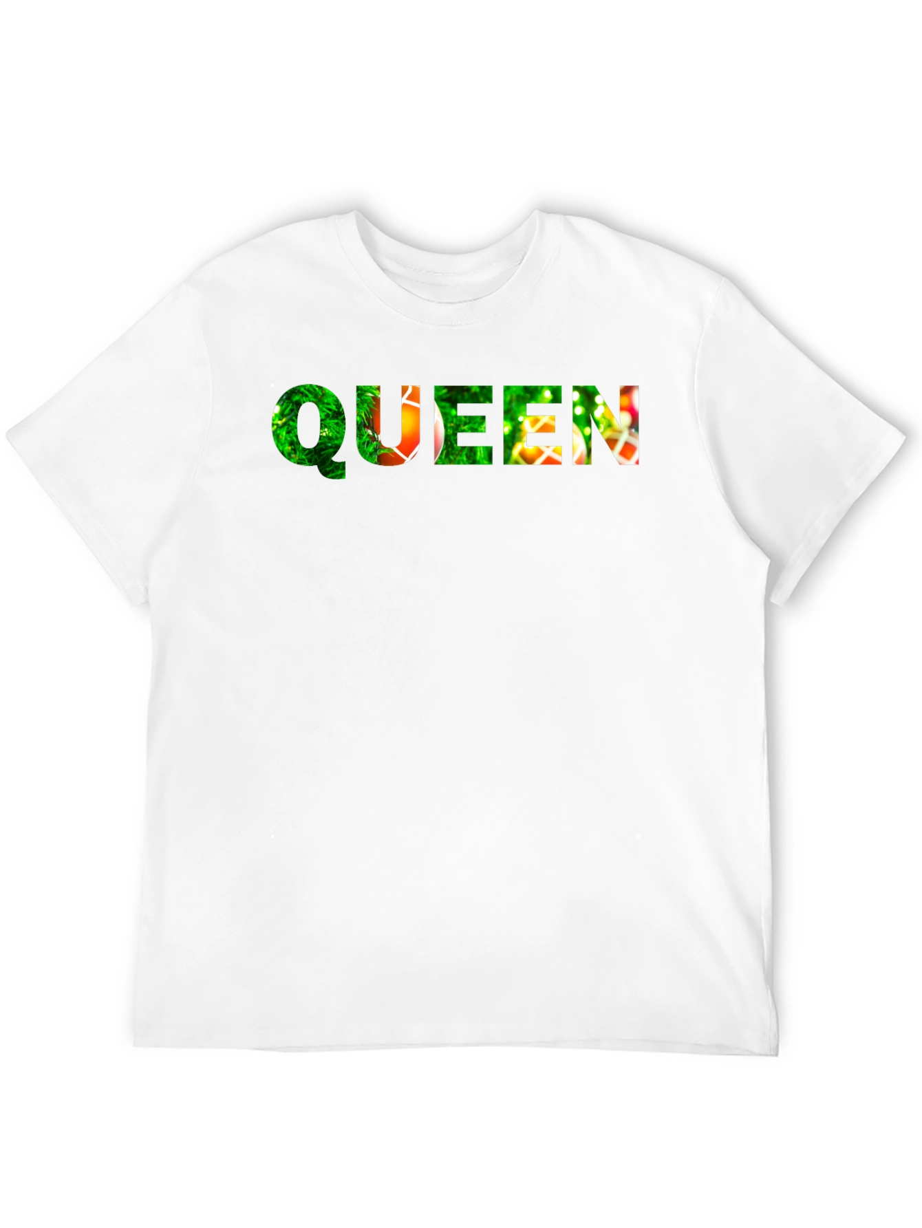 Queen Christmas Tree Fill T-Shirt