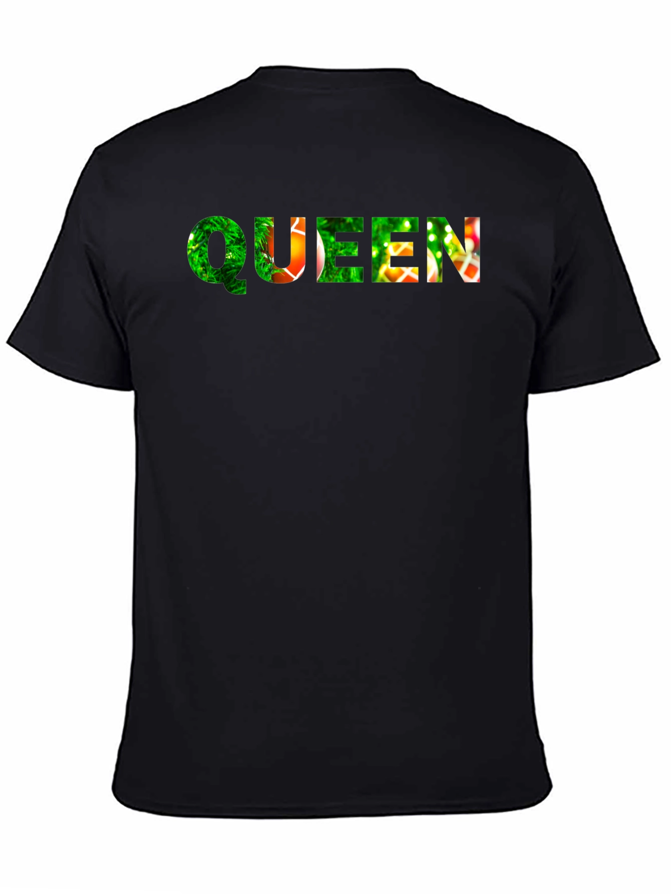 Queen Christmas Tree Fill T-Shirt