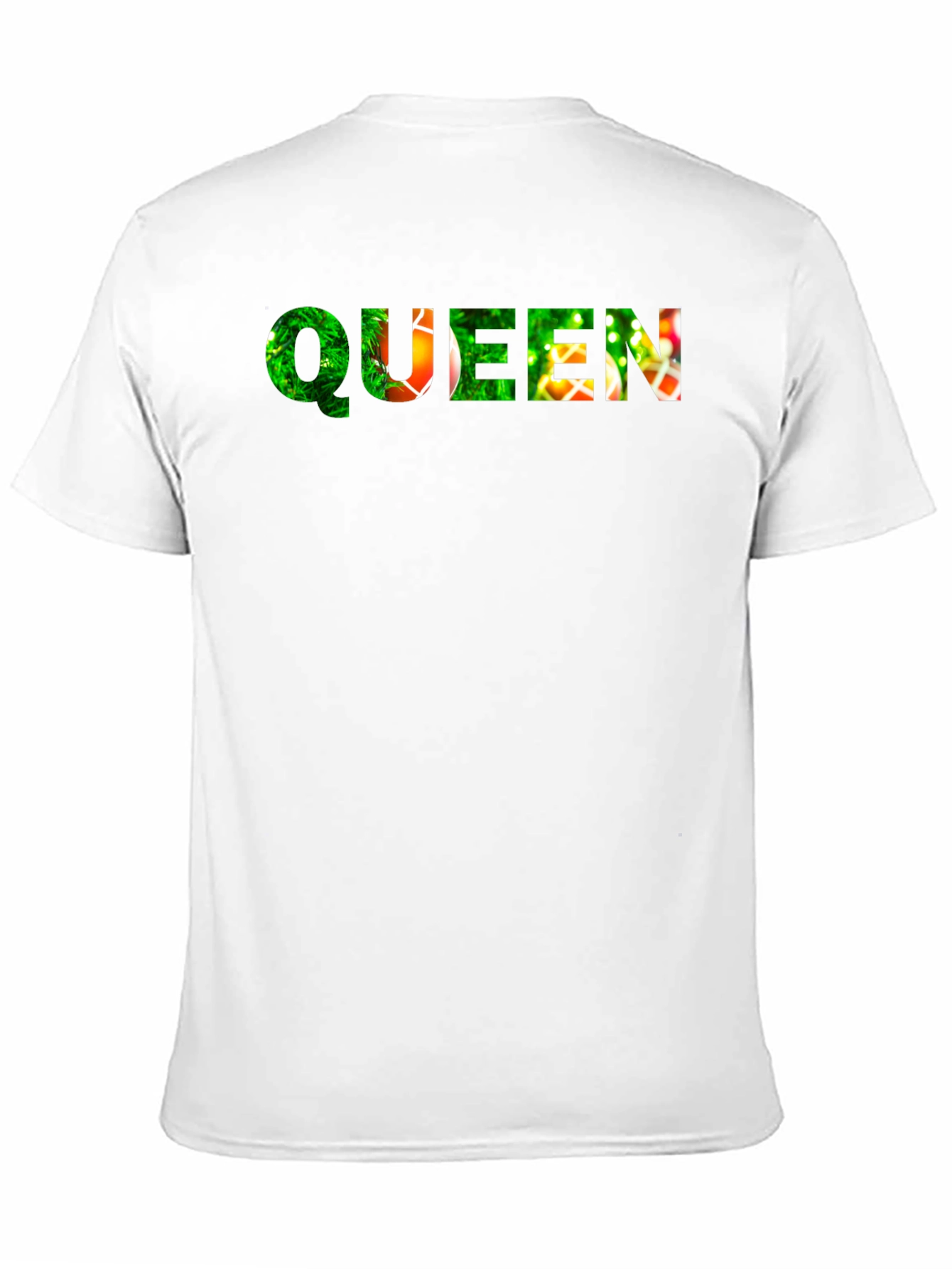 Queen Christmas Tree Fill T-Shirt