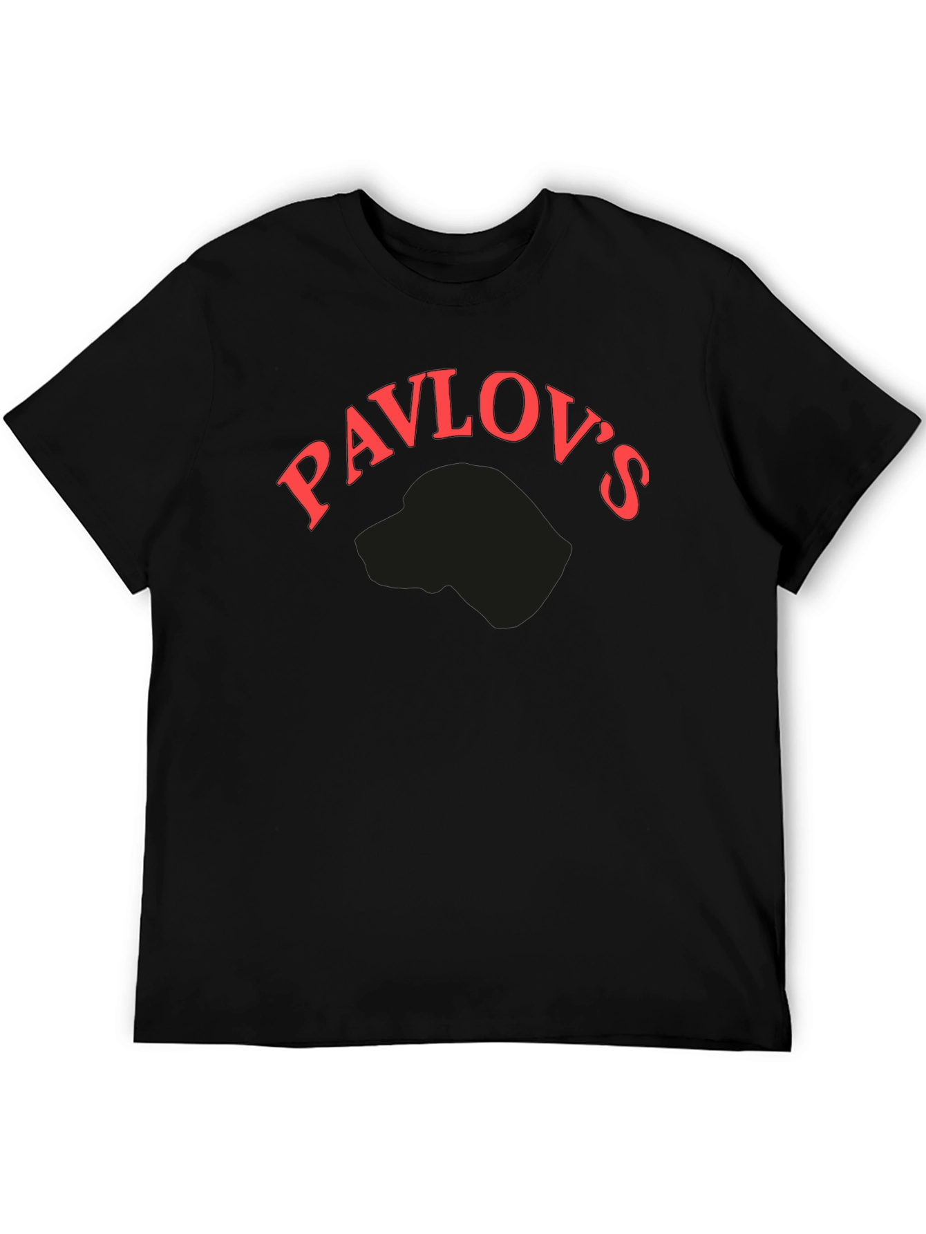 Pavlovs Dog Black T-Shirt
