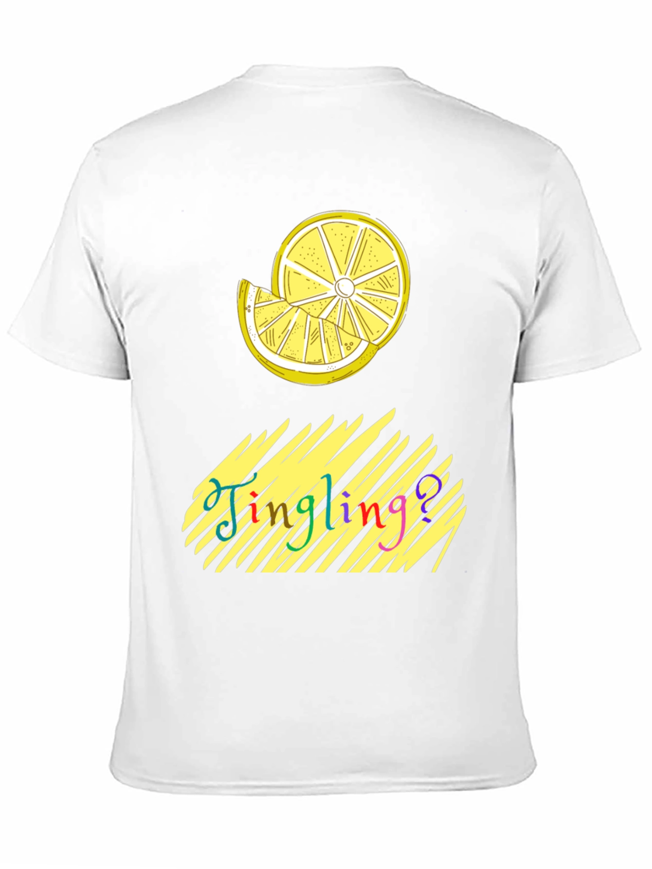 Jingling Lemon Graphic Tee - Soft Cotton