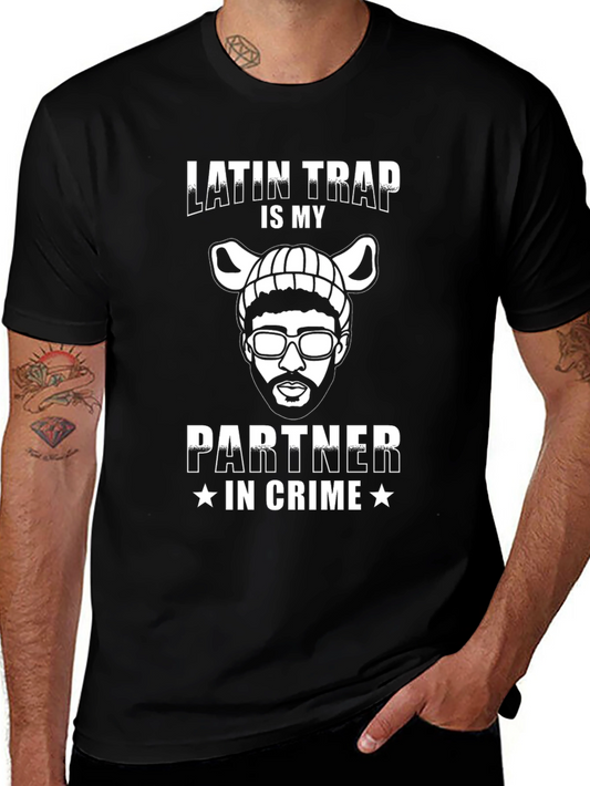 Latin Trap Partner in Crime Graphic T-Shirt