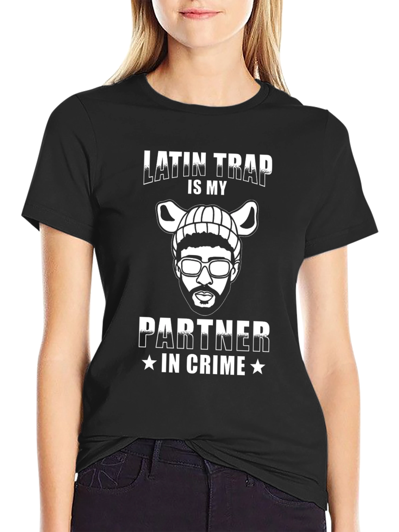 Latin Trap Partner in Crime Graphic T-Shirt