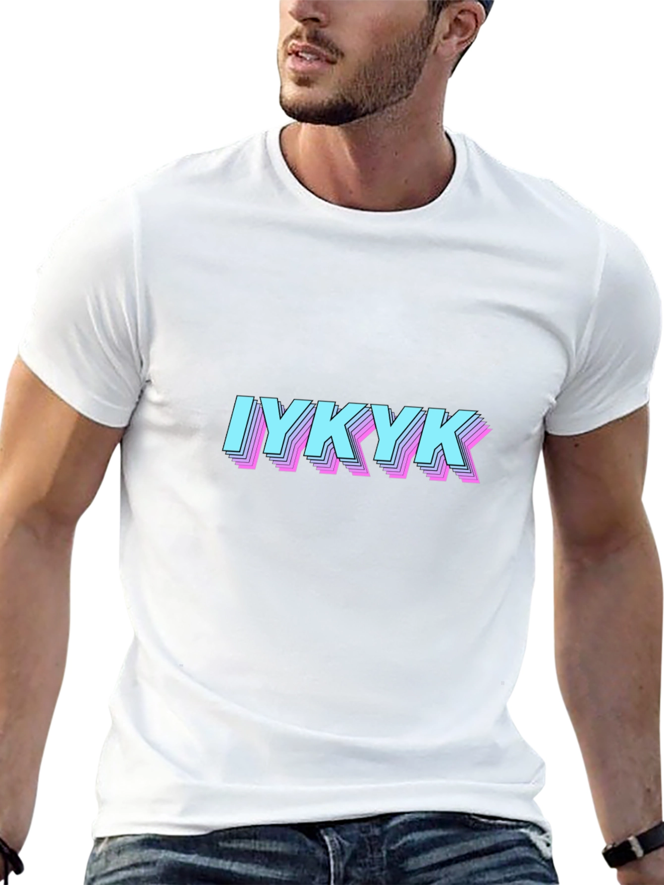 IYKYK Graphic T-Shirt - Black Tee