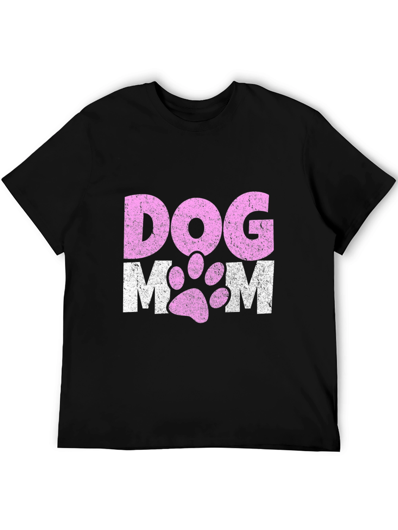 Dog Mom T-Shirt - Paw Print Design