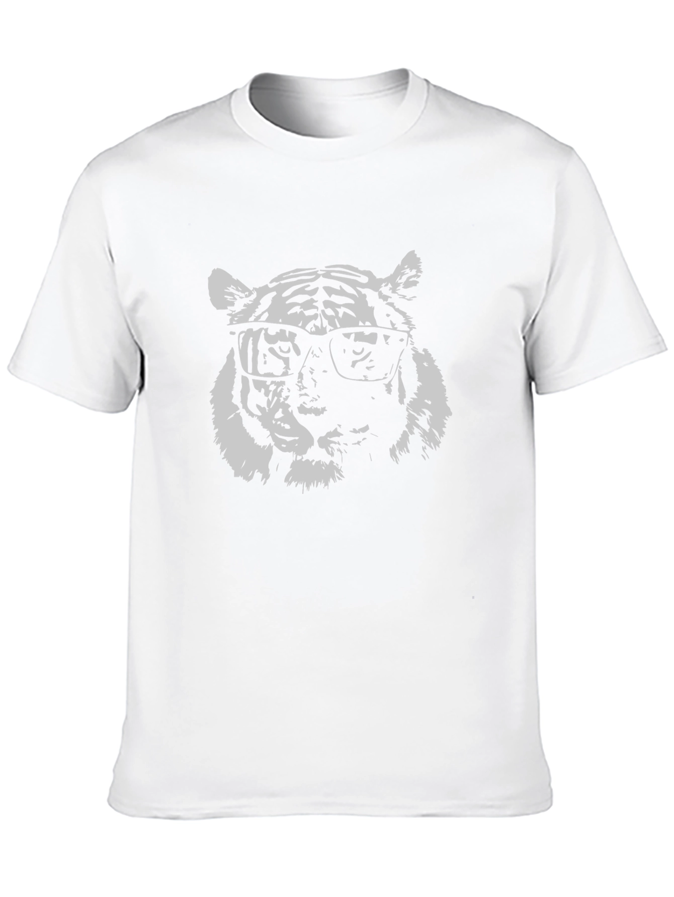 Cool Tiger Graphic Black T-Shirt