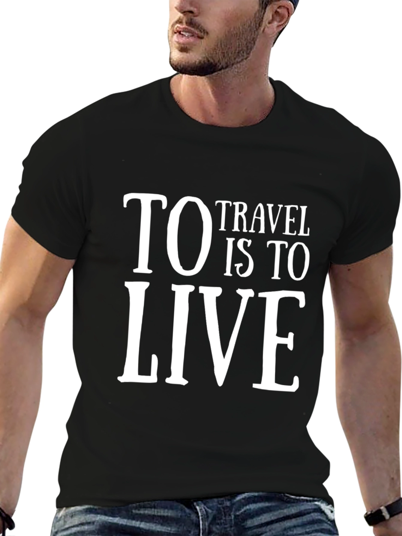To Travel Is To Live Graphic T-Shirt