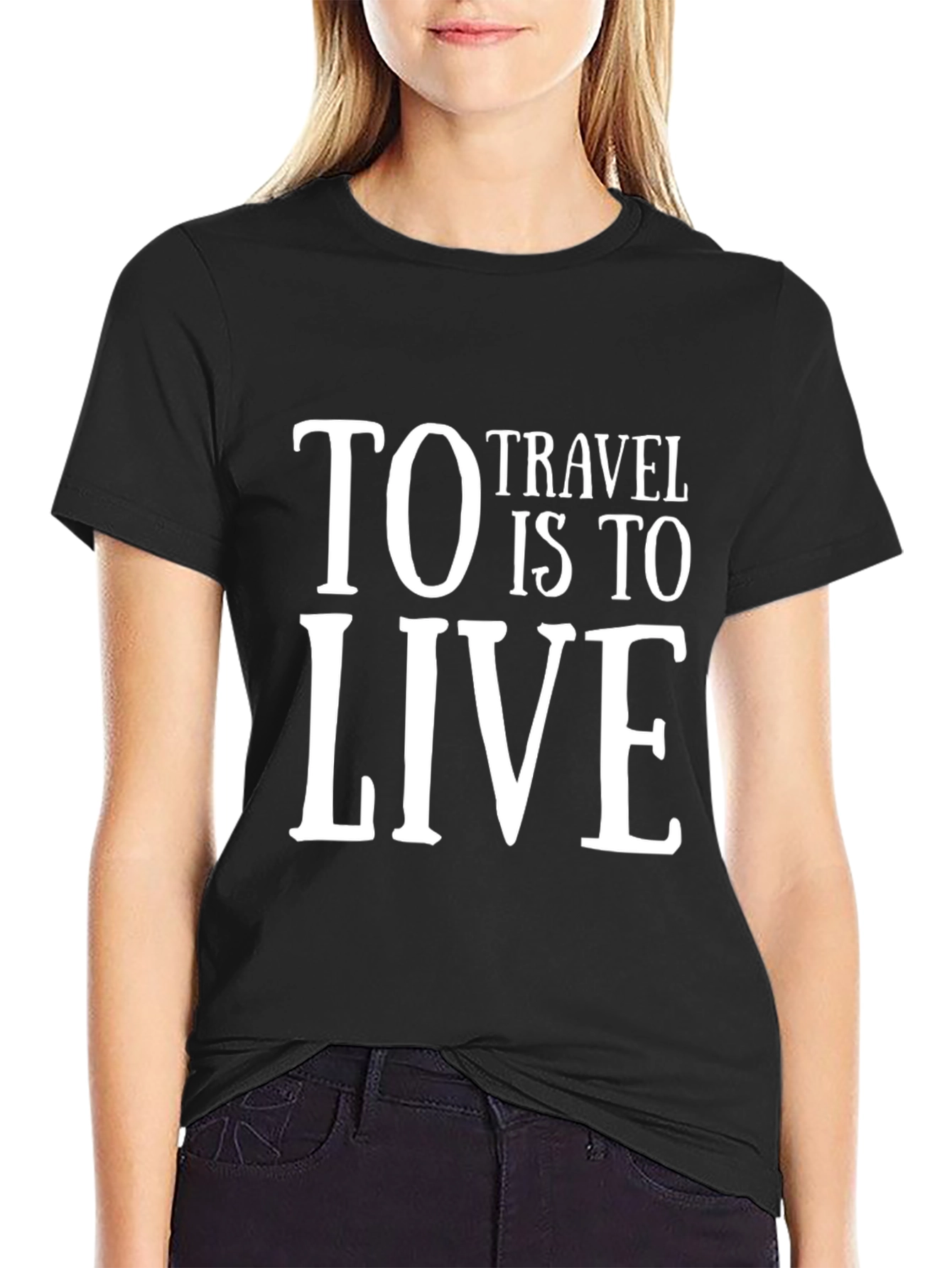 To Travel Is To Live Graphic T-Shirt