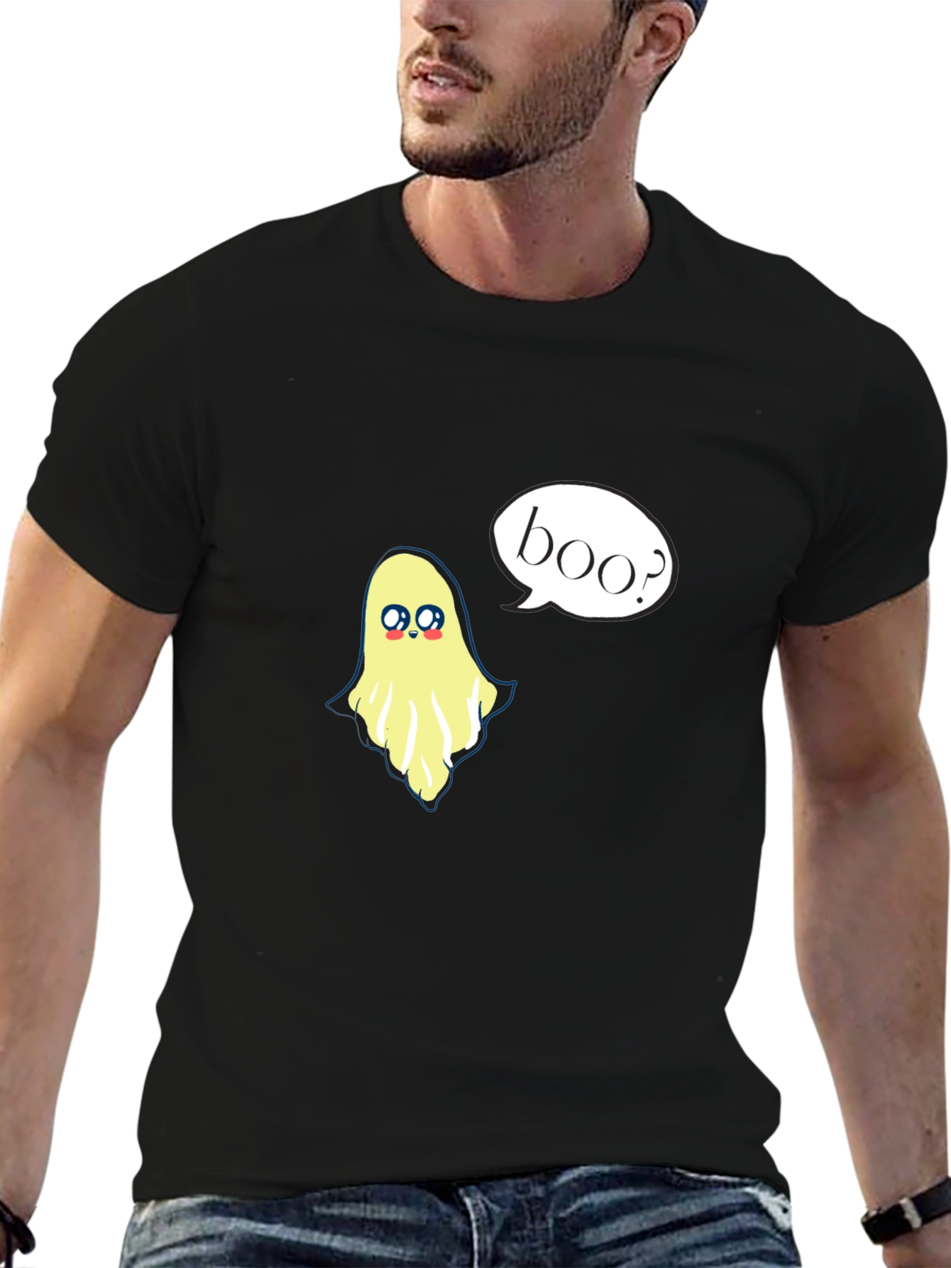 Cute Ghost Boo? Graphic T-Shirt