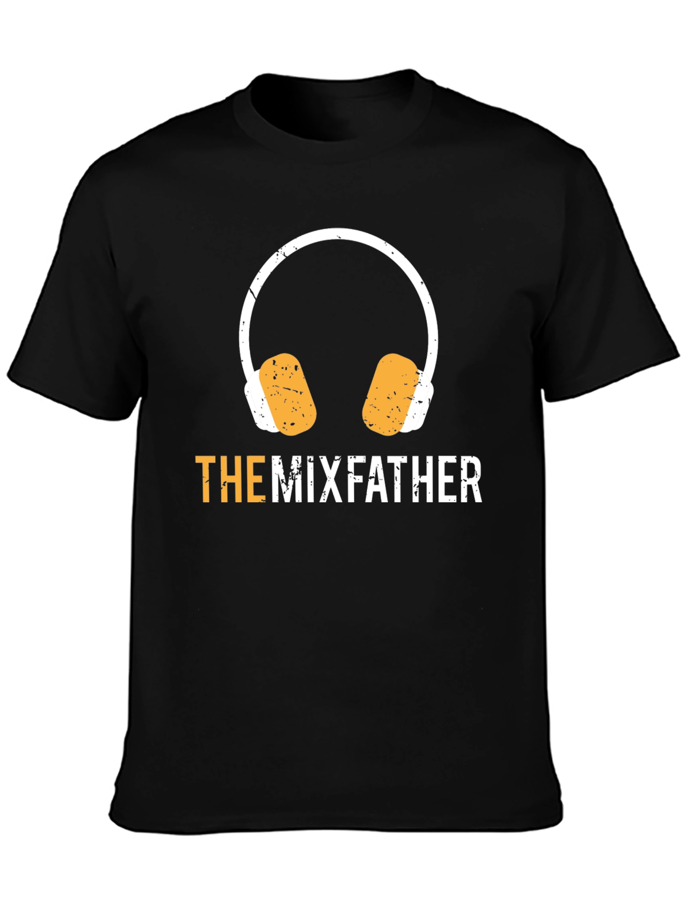 The Mixfather T-Shirt DJ Headphones