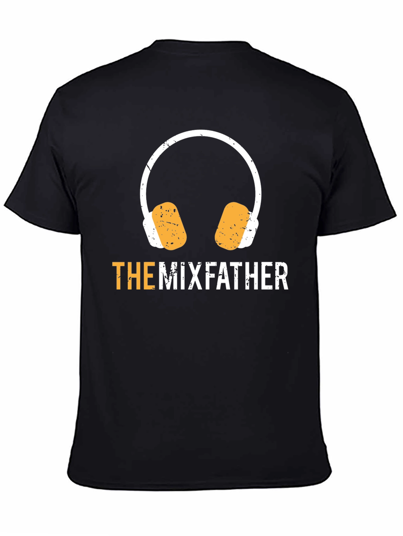 The Mixfather T-Shirt DJ Headphones