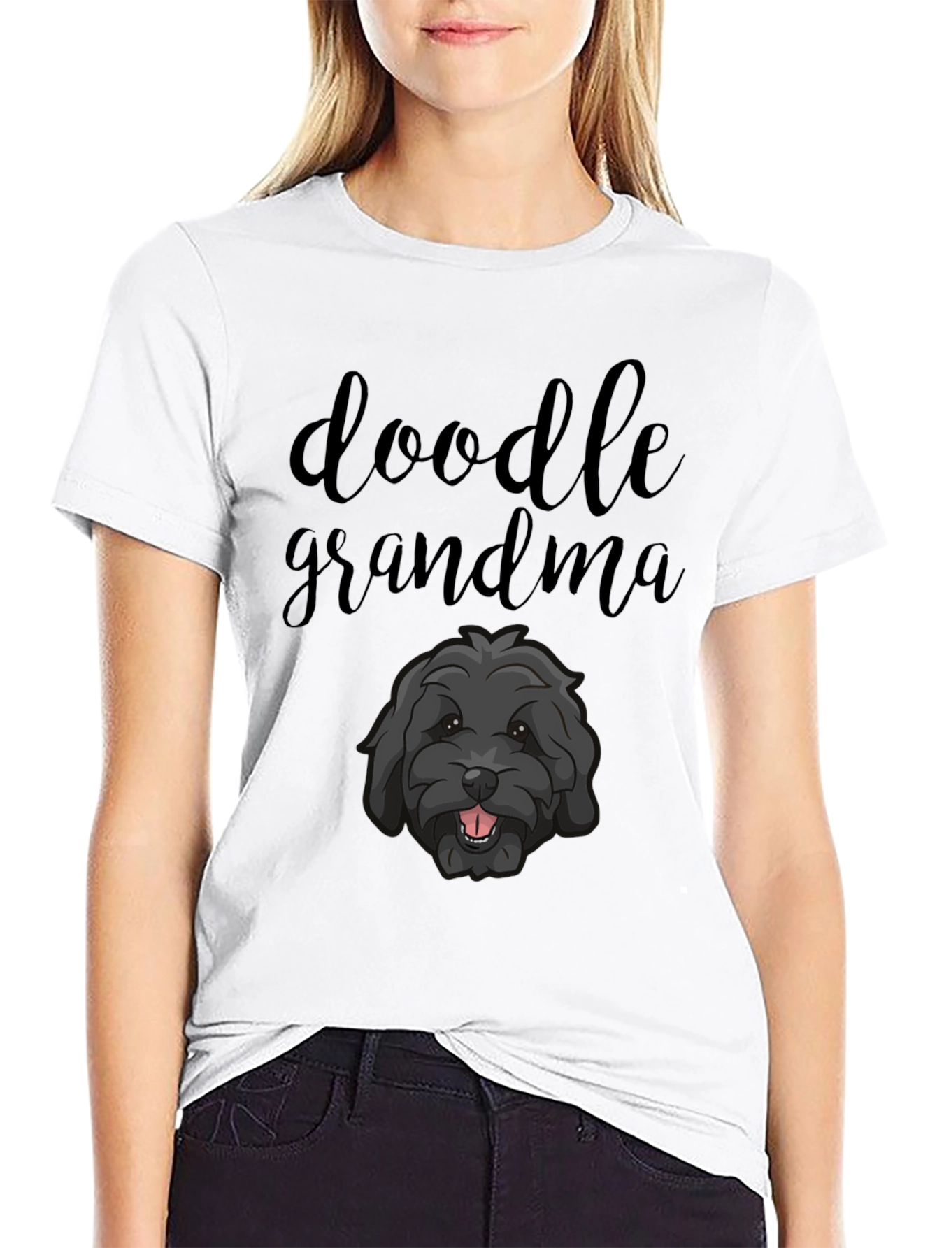 Doodle Grandma T-Shirt - Dog Lover Tee