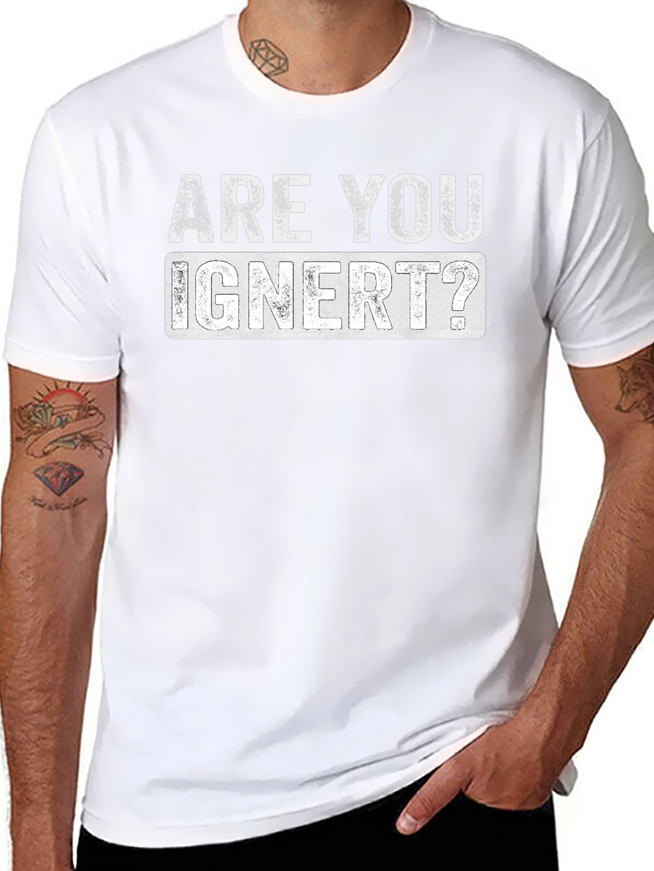 Are You Ignert? Graphic Novelty T-Shirt