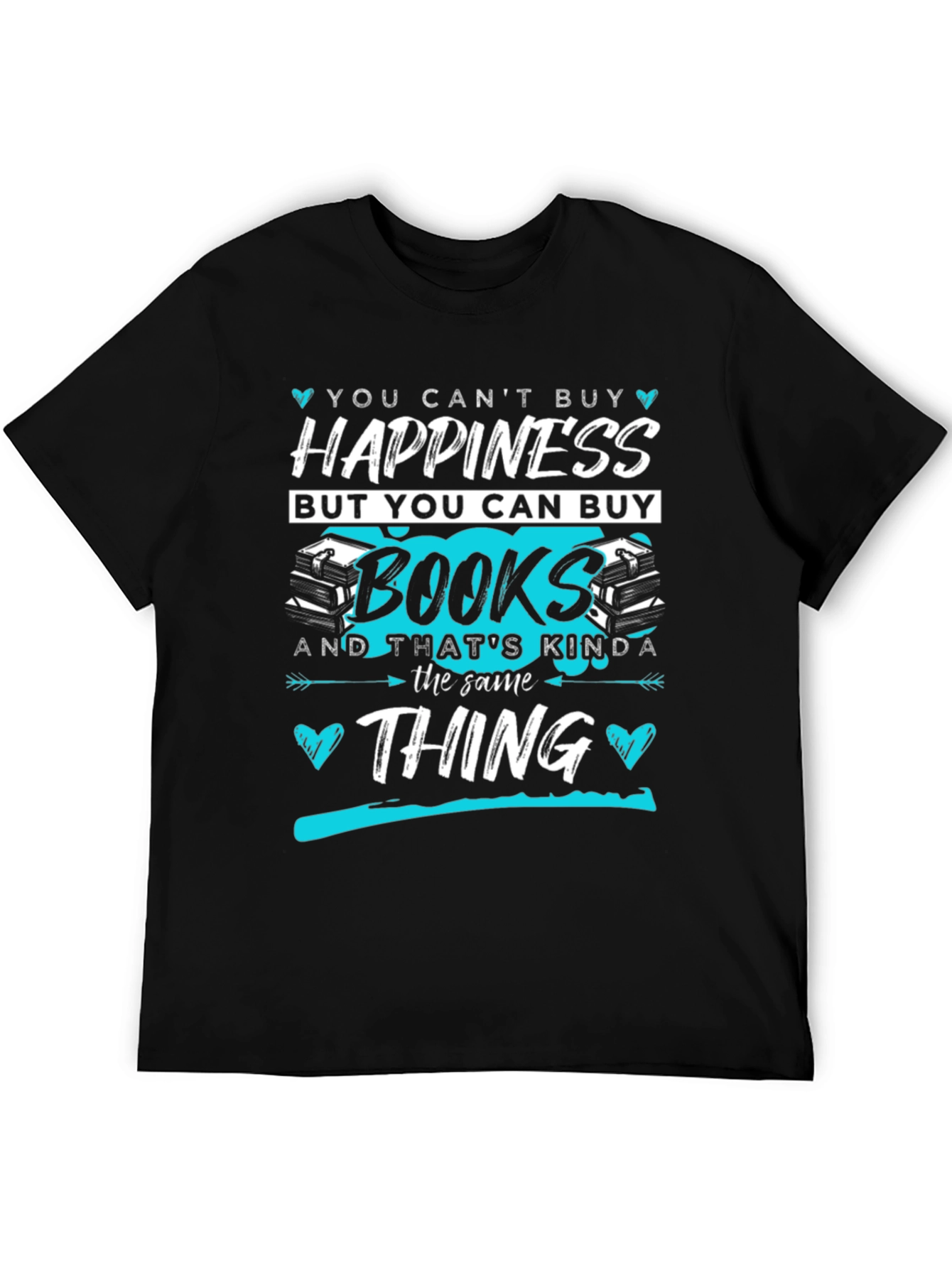 Book Lover T-Shirt: Happiness in Books!