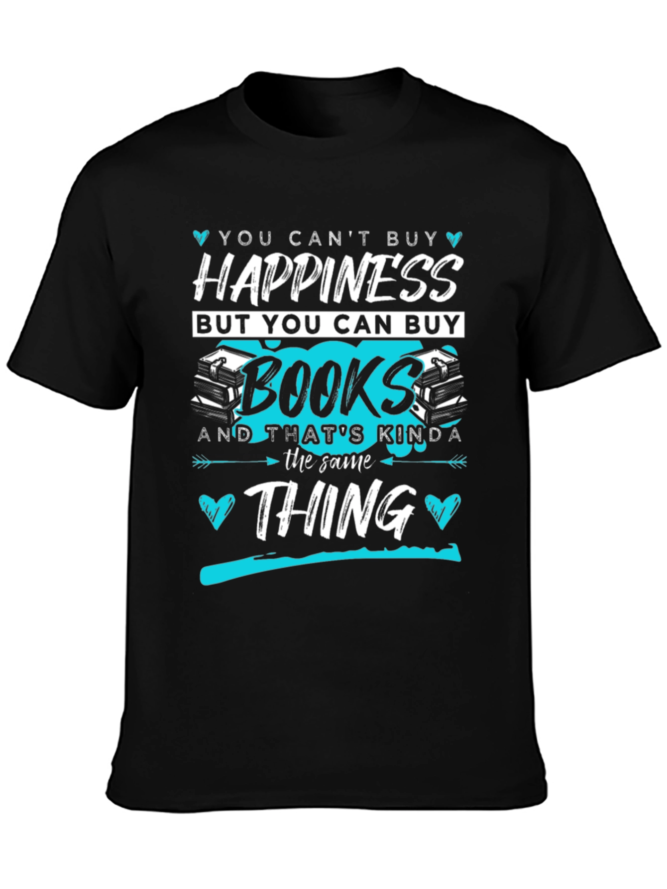 Book Lover T-Shirt: Happiness in Books!