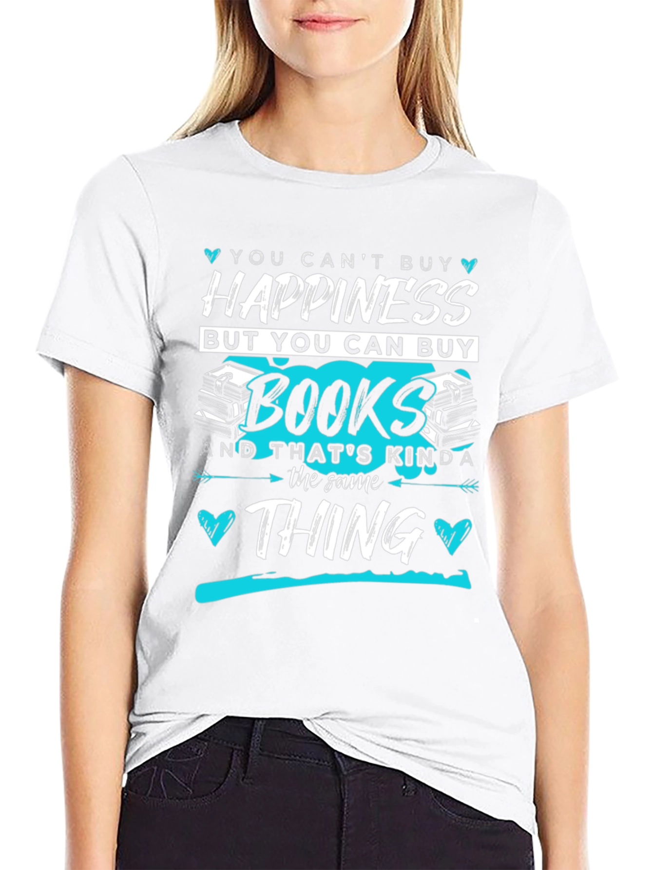 Book Lover T-Shirt: Happiness in Books!