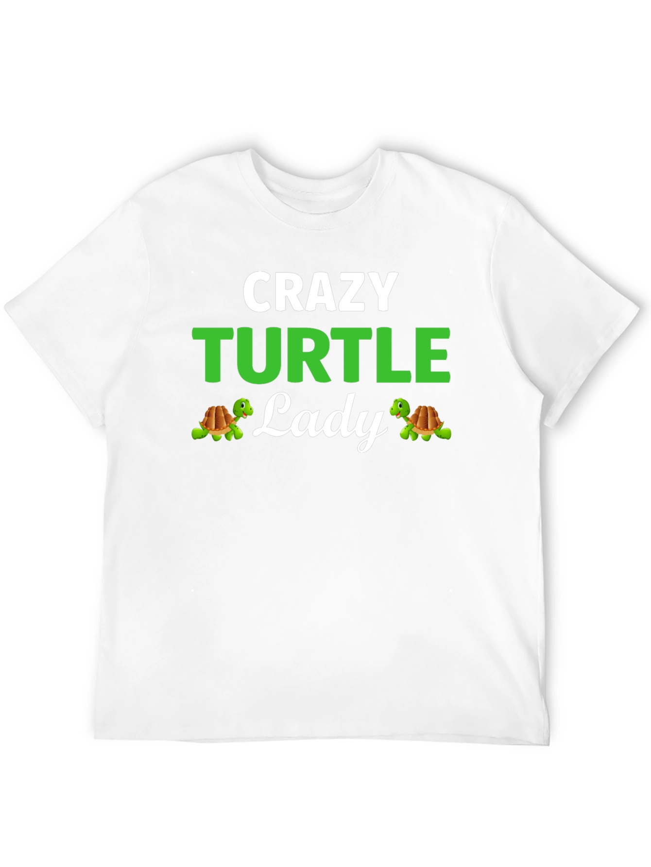 Crazy Turtle Lady T-Shirt - Turtle Lover Apparel
