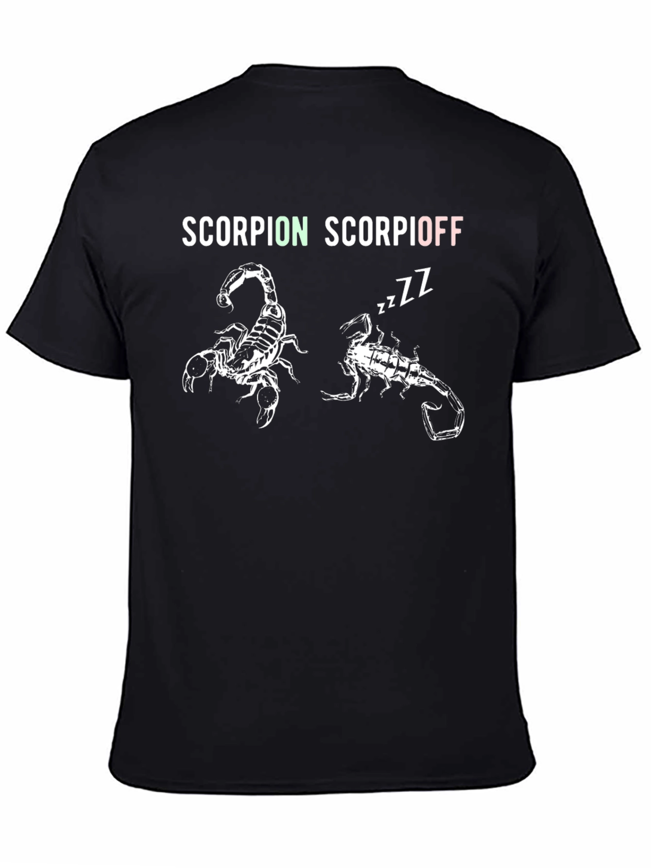 Scorpion Scorpioff Black Graphic T-Shirt