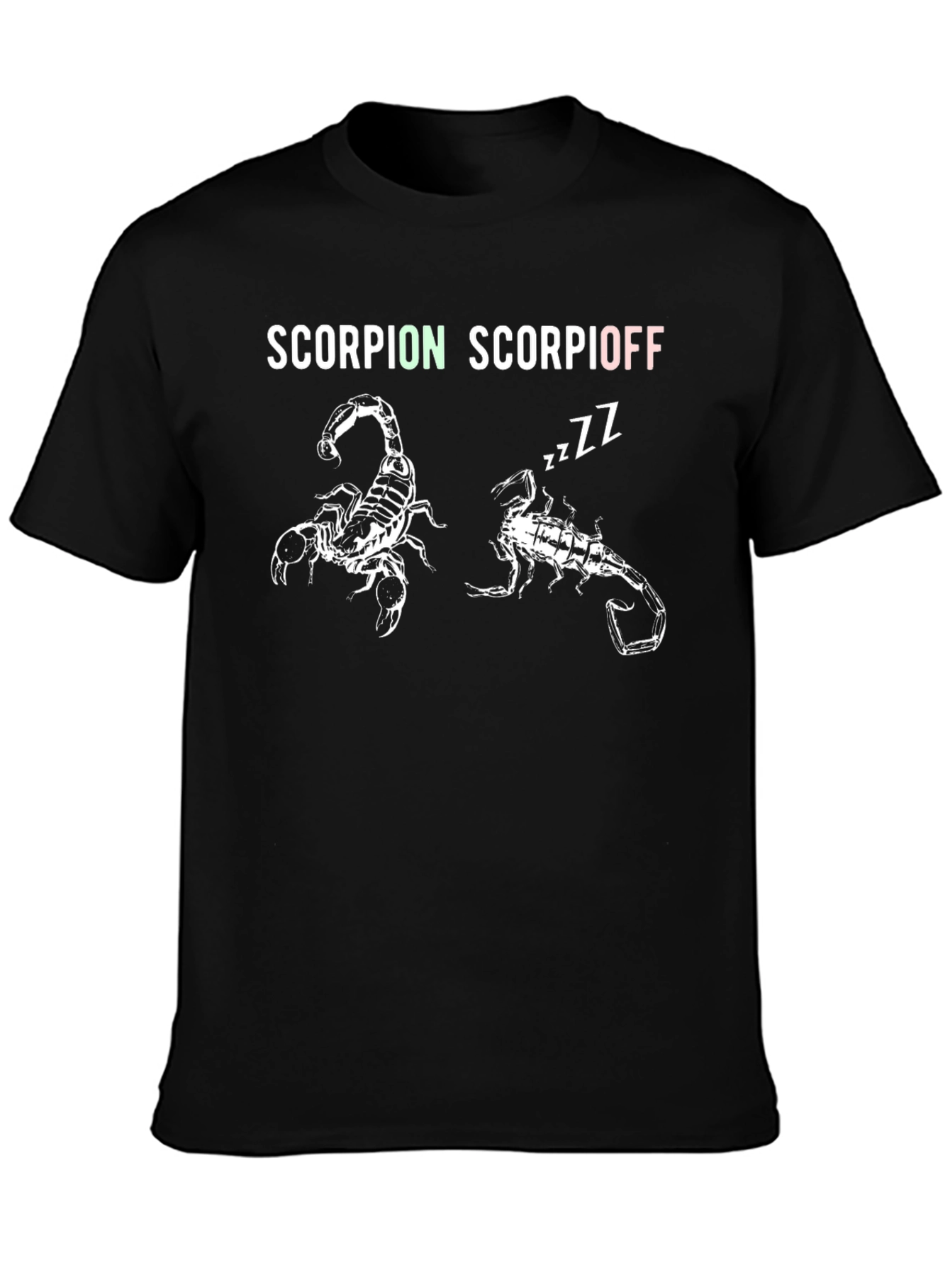 Scorpion Scorpioff Black Graphic T-Shirt