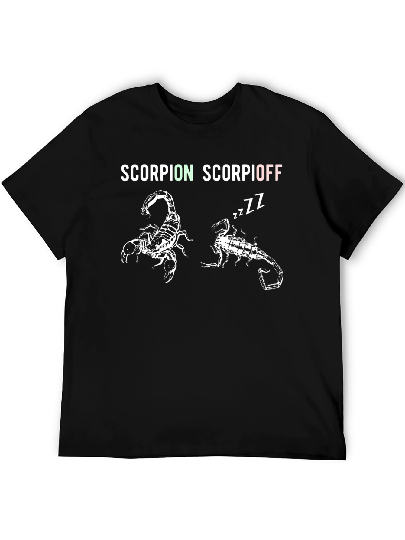 Scorpion Scorpioff Black Graphic T-Shirt