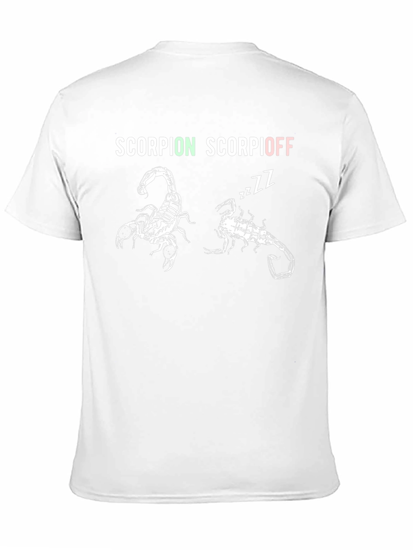 Scorpion Scorpioff Black Graphic T-Shirt